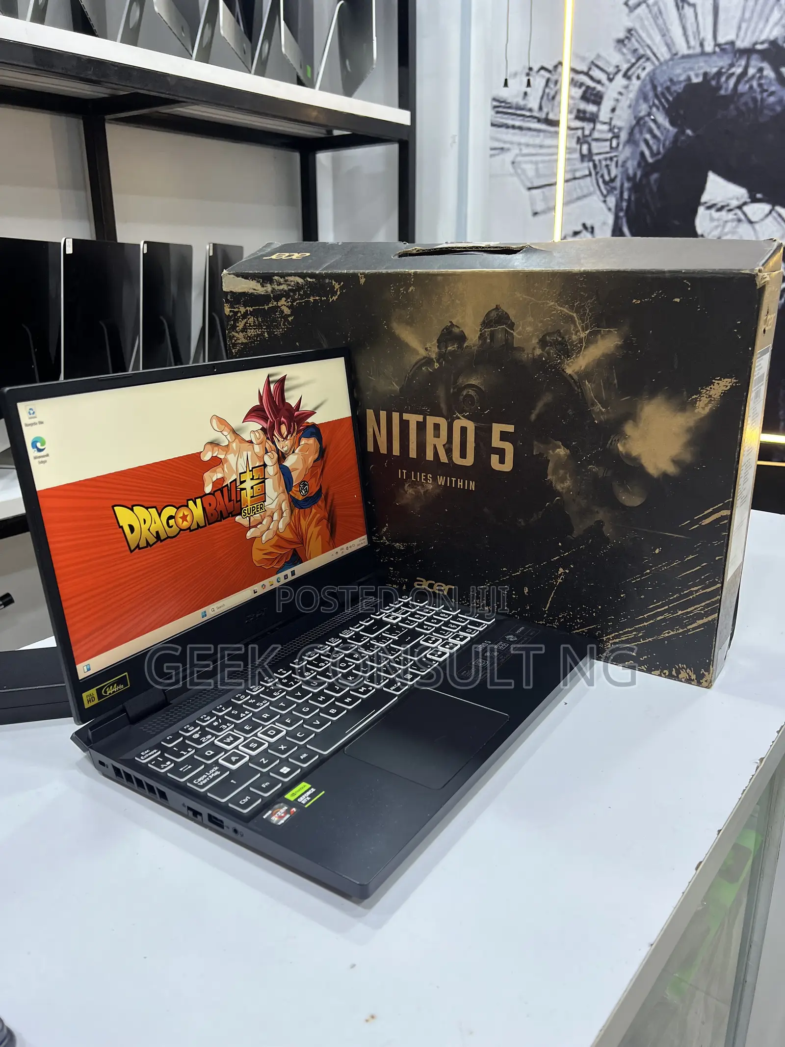 Laptop Acer Nitro 5 16GB AMD Ryzen 7 SSD 512GB