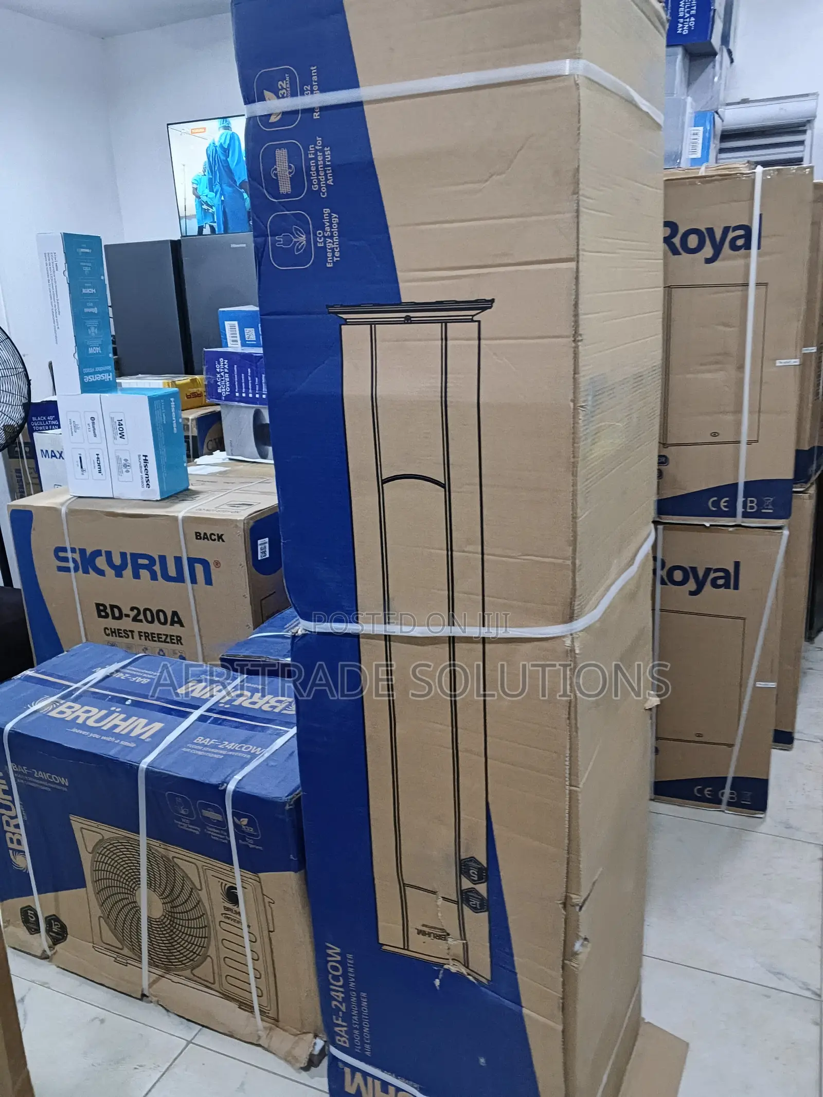 Bruhm 3 Tons Premium Inverter Standing Ac