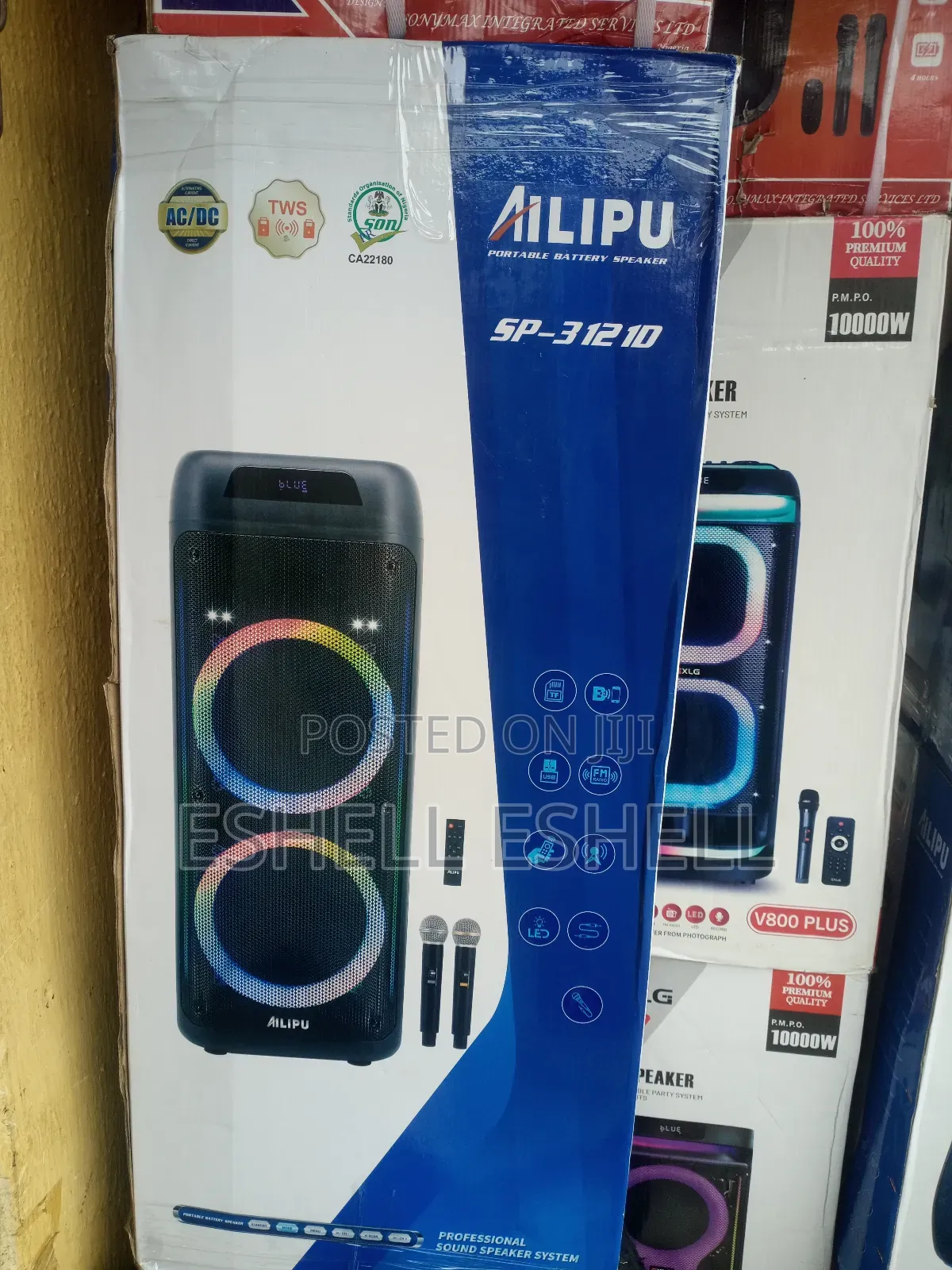 Alipuv Double Speaker Pa System