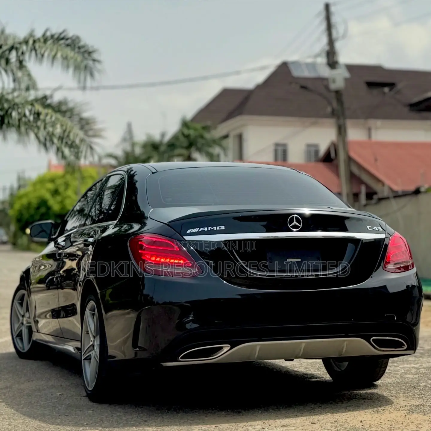Mercedes-Benz C-Class 2015 Black