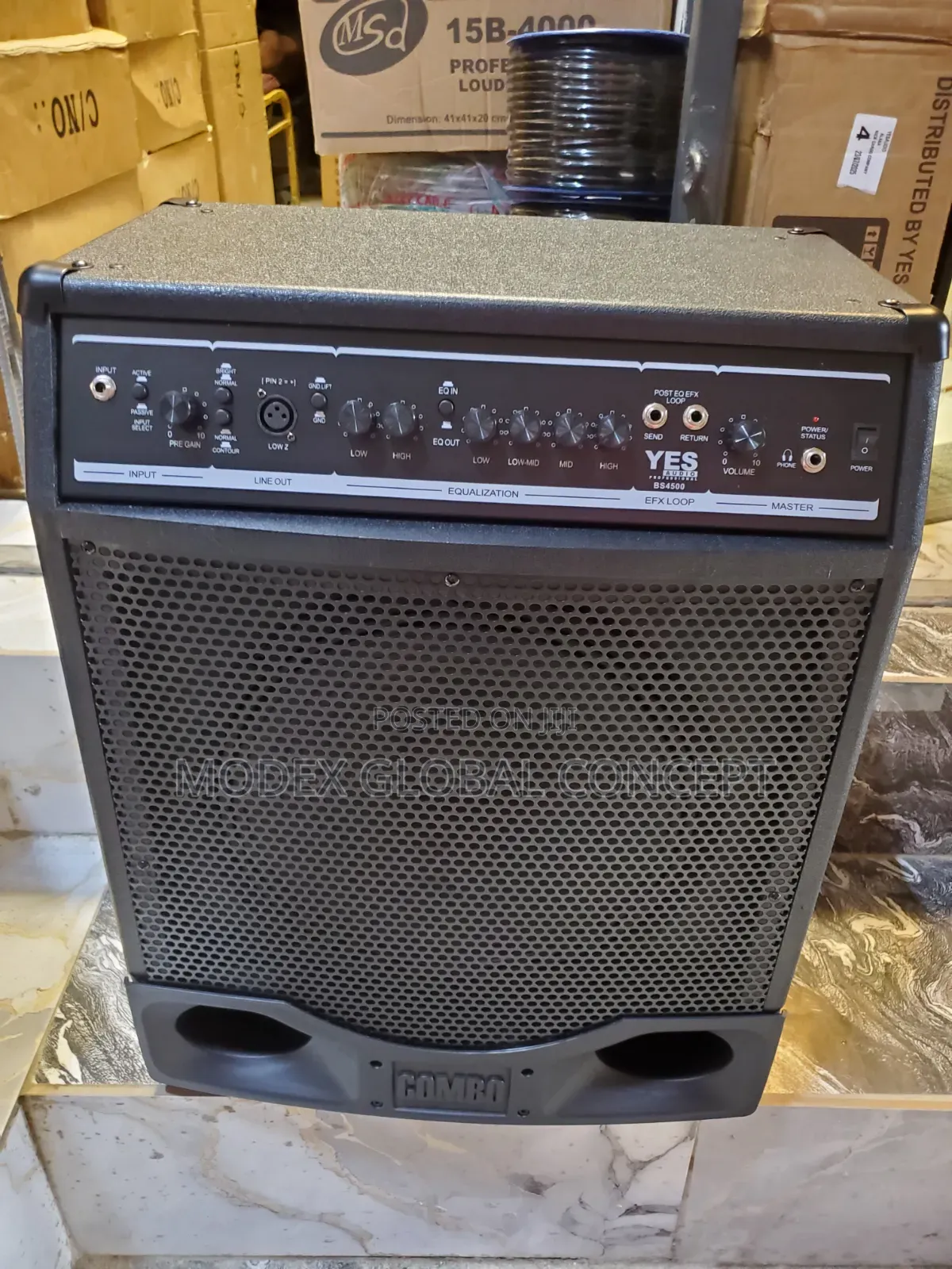 Wellsound Bs4000 Bass Combo Amplifier,
