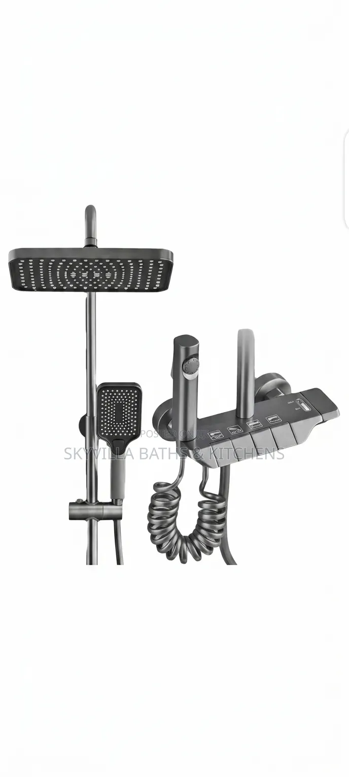 The Ultimate Rainfall Shower System