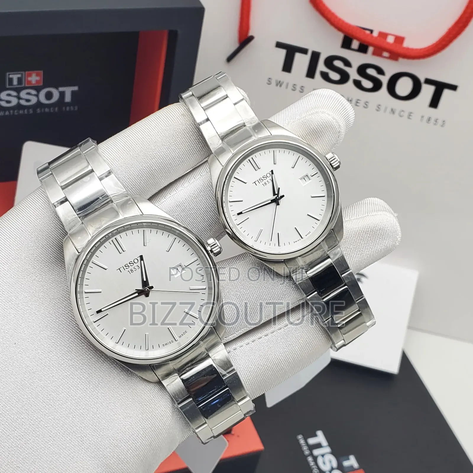 Original Tissot Pr 100 Two-Tone Chain Watch Available in Store
