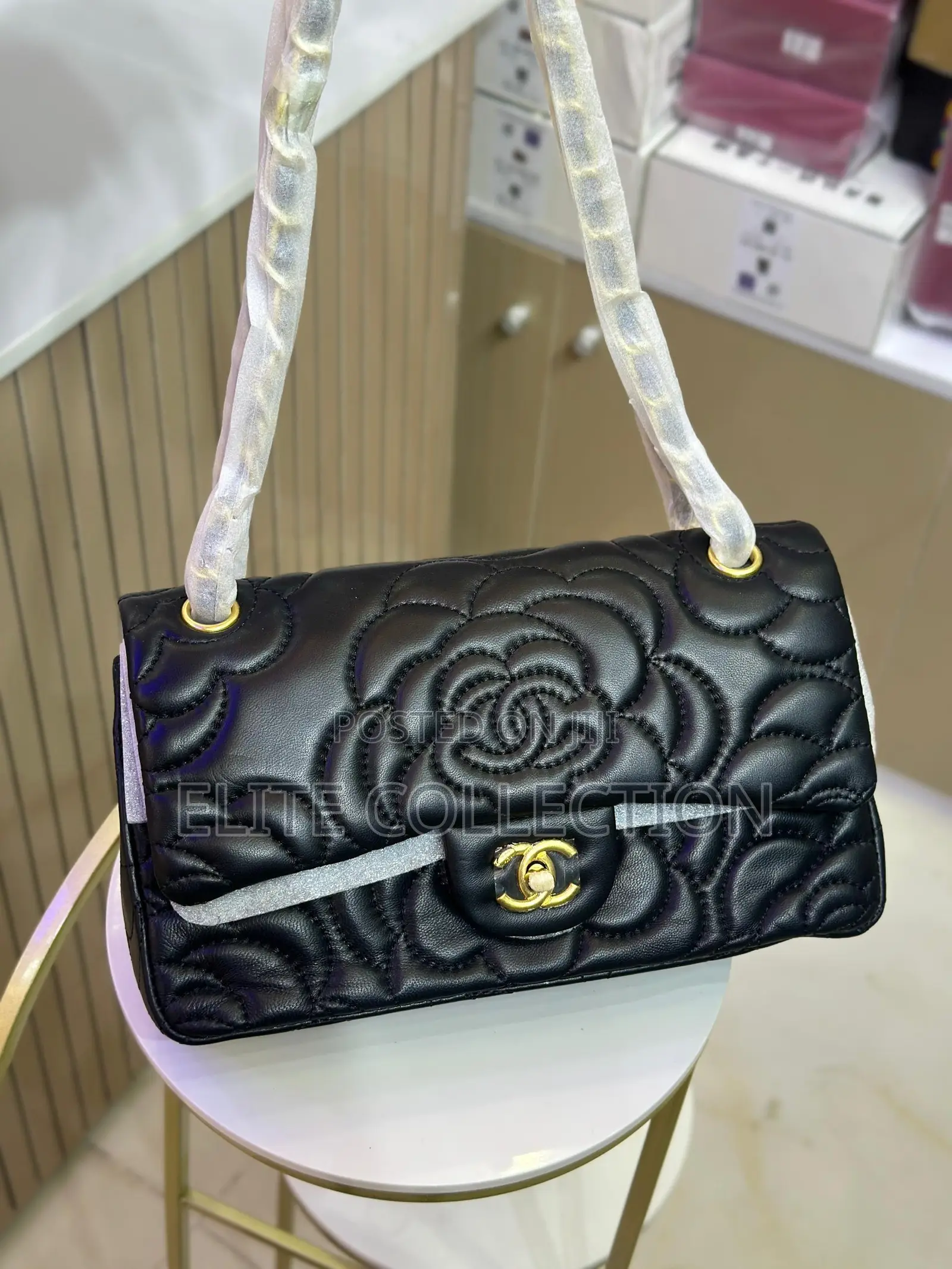 Original Luxury Chanel Bag Size: Medium Color: Black Only