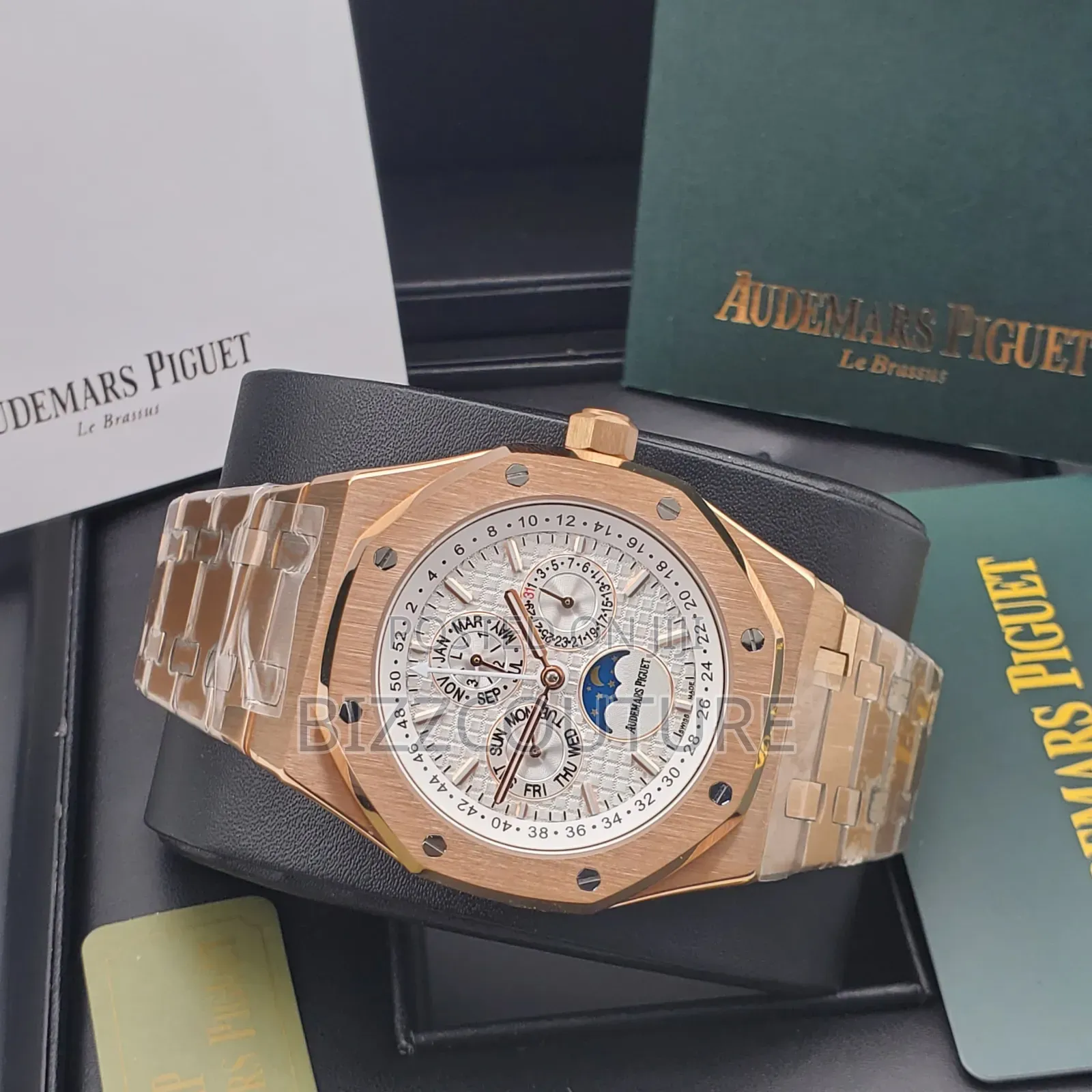 Original Audemars Piguet Royal Oak Rose Gold Chain Available in Store