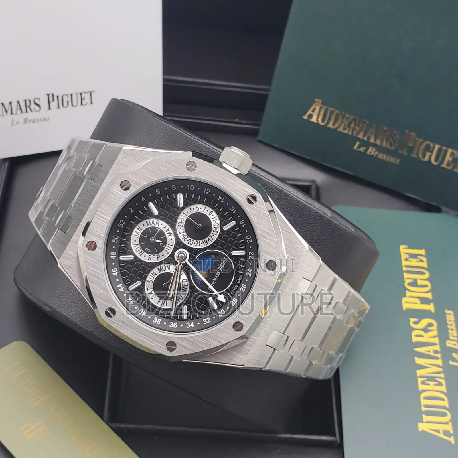 Original Audemars Piguet Royal Oak Silver Watch Available in Store