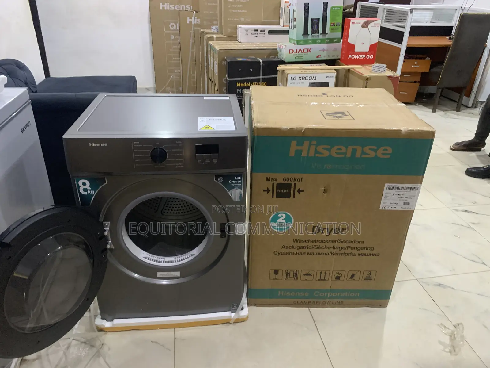 Hisense Dv1w801ut 8kg Freestanding Clothes Dryer