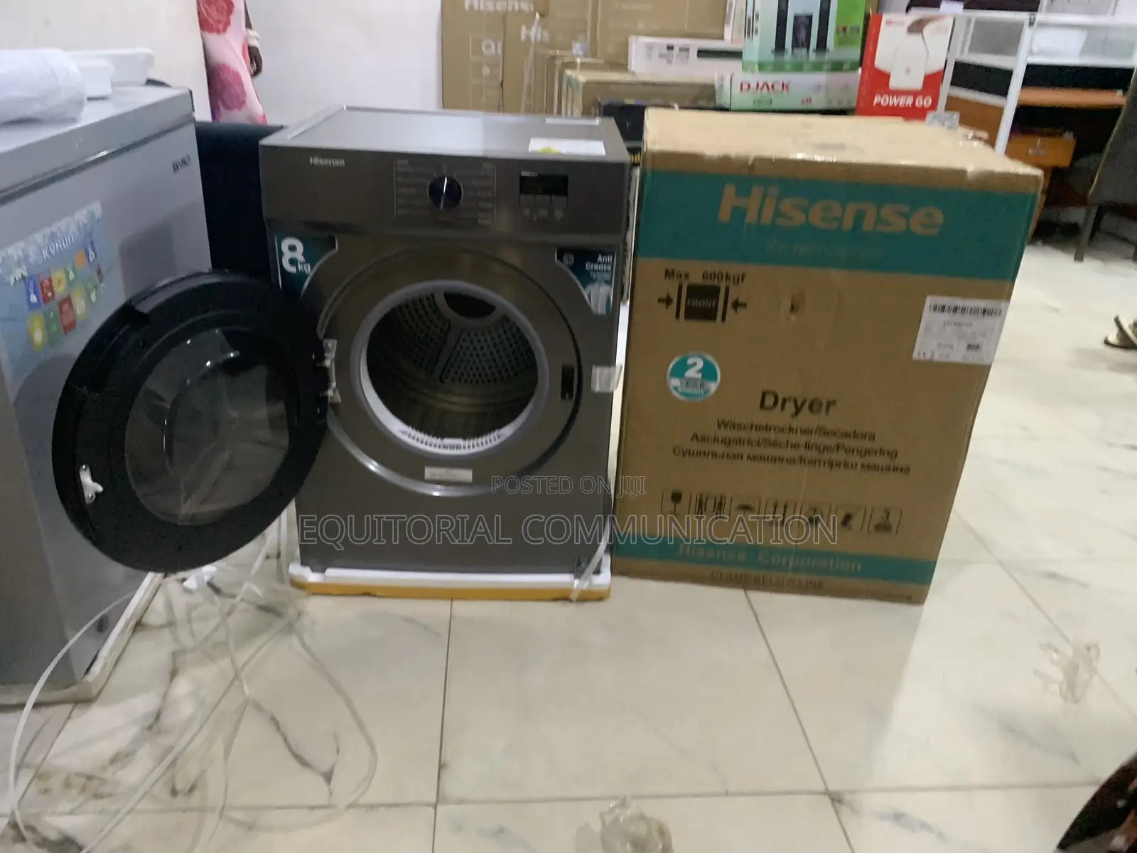 Hisense 8kg Dryer With Smart Dry Programs