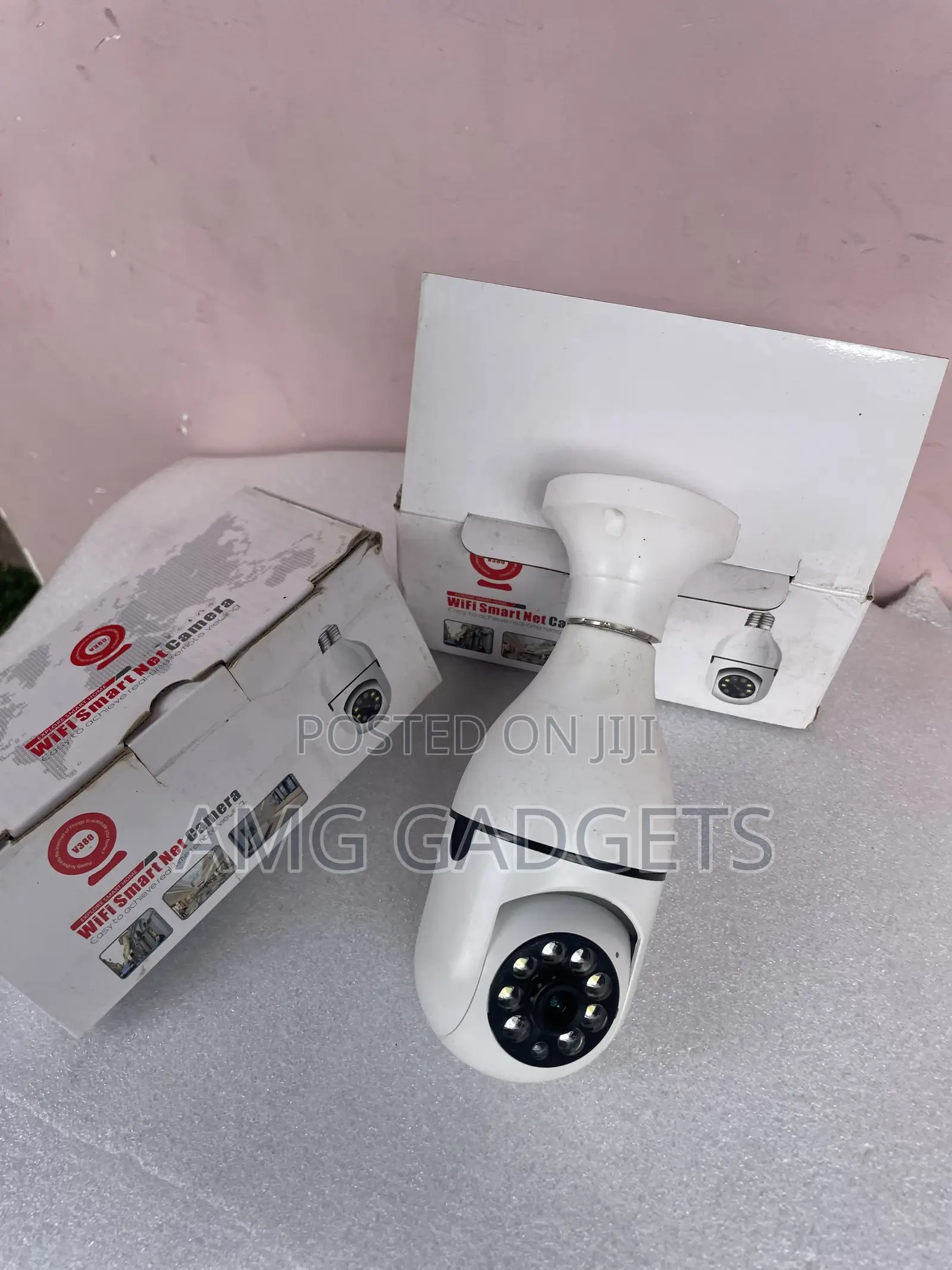 Wifi Ip Mini Camera E27 Bulb Security Surveillance Smart CCTV Ir Light