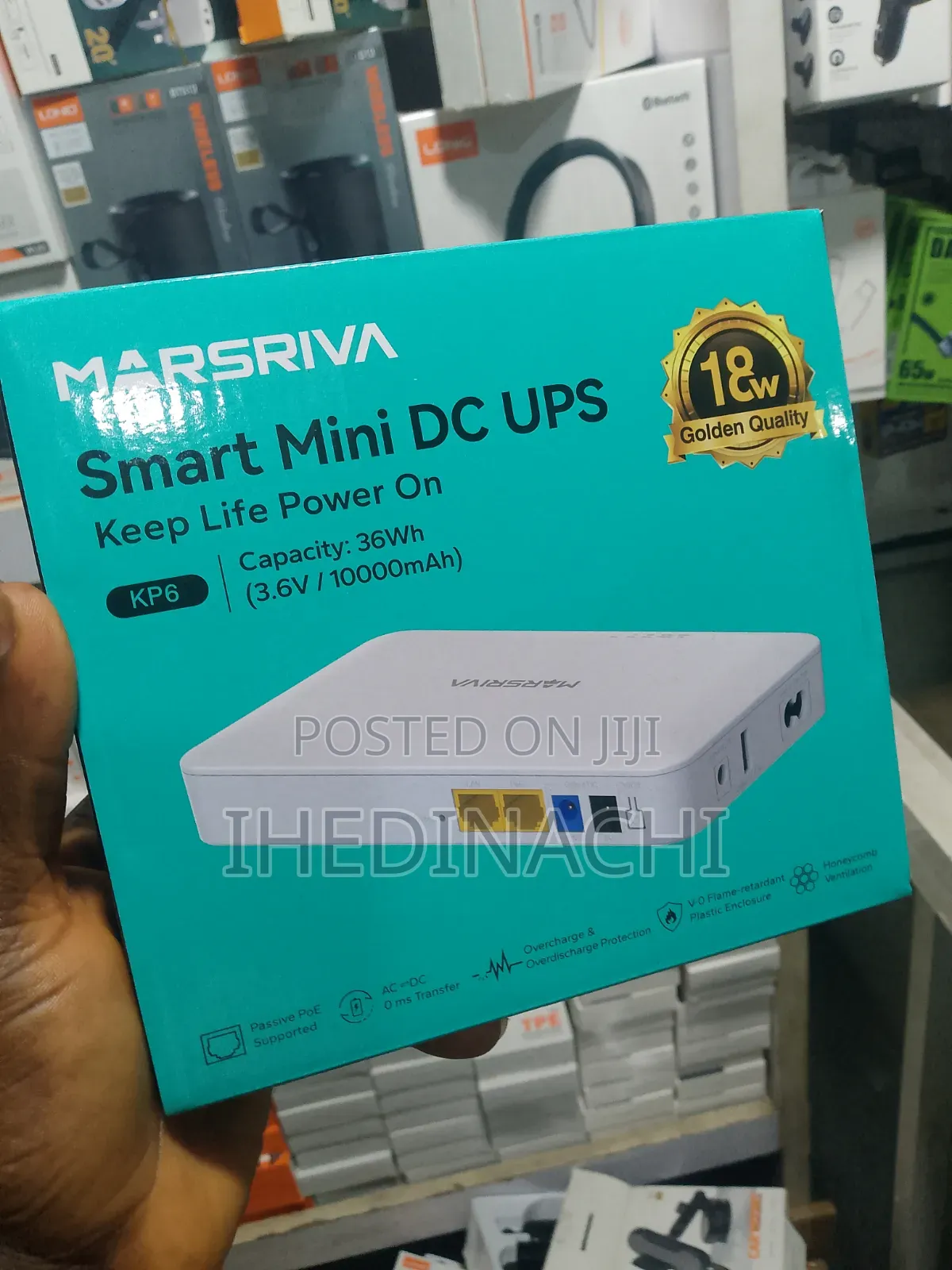 10,000mah Mini Ups Router Power Bank – Backup Battery For Wifi Router,