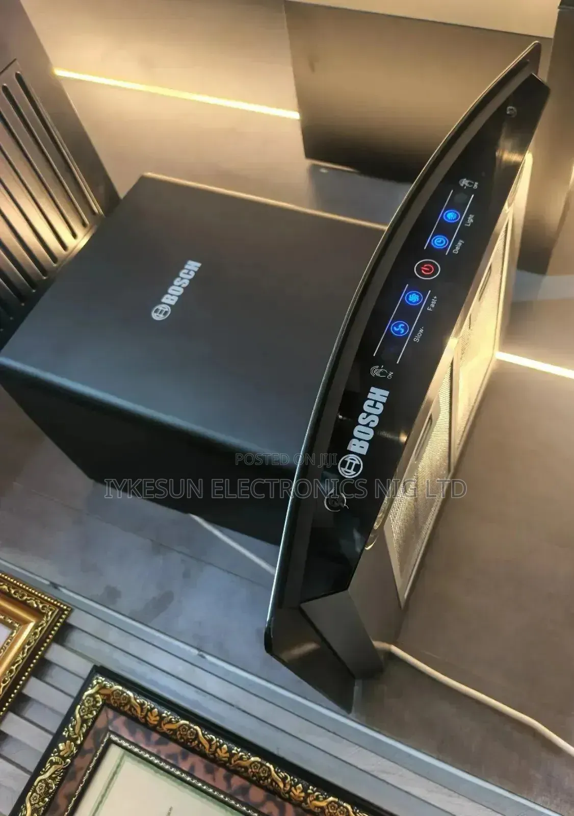 Quality Bosch 60cm Curved Smart Automatic Digital Heat Extractor Etc.