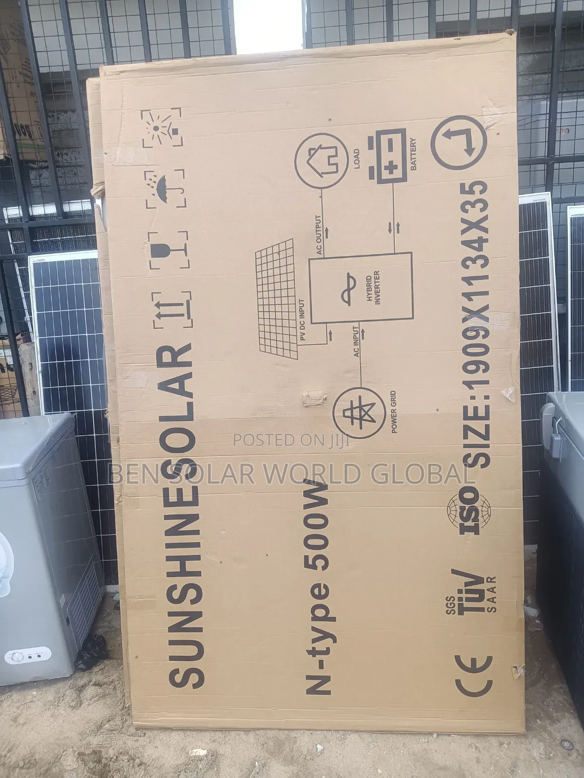 Sunshine 500wttts Solar Penel 144cells