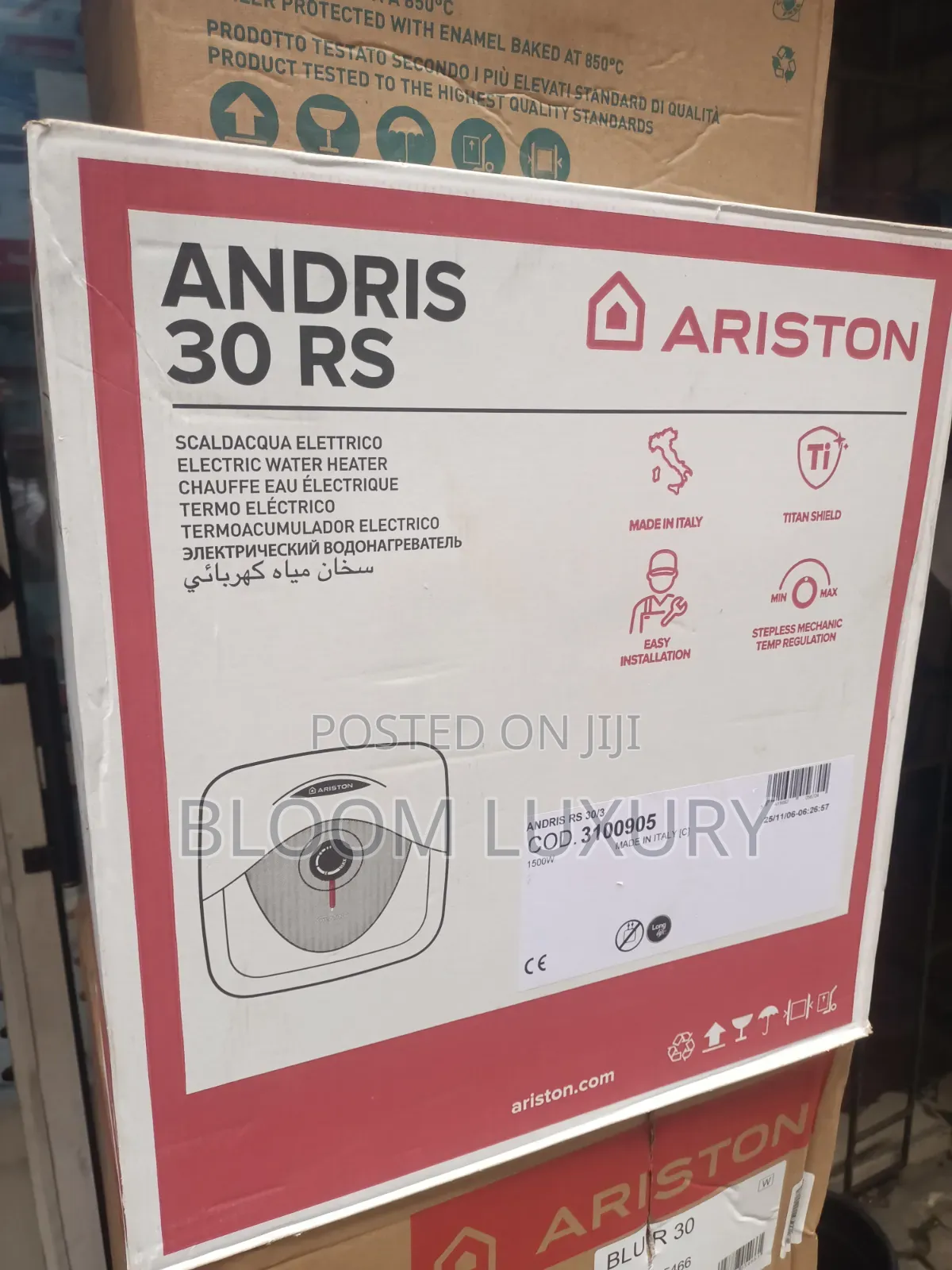 30l Ariston Italian Water Heater