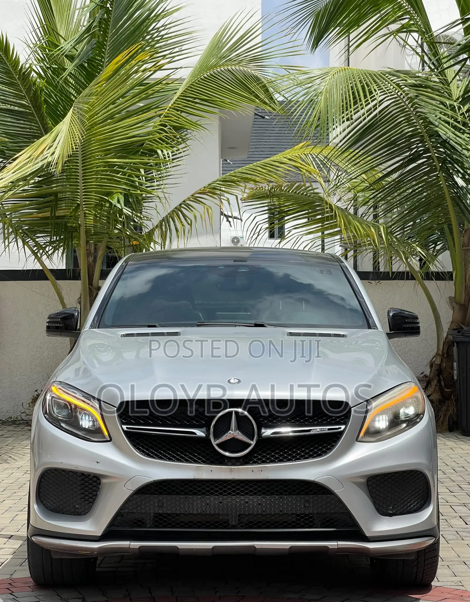 Mercedes-Benz GLE-Class AMG GLE 43 4MATIC 2017 Silver
