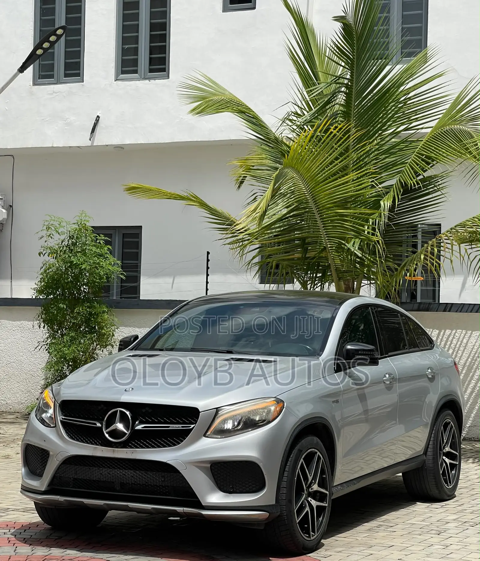 Mercedes-Benz GLE-Class AMG GLE 43 4MATIC 2017 Silver