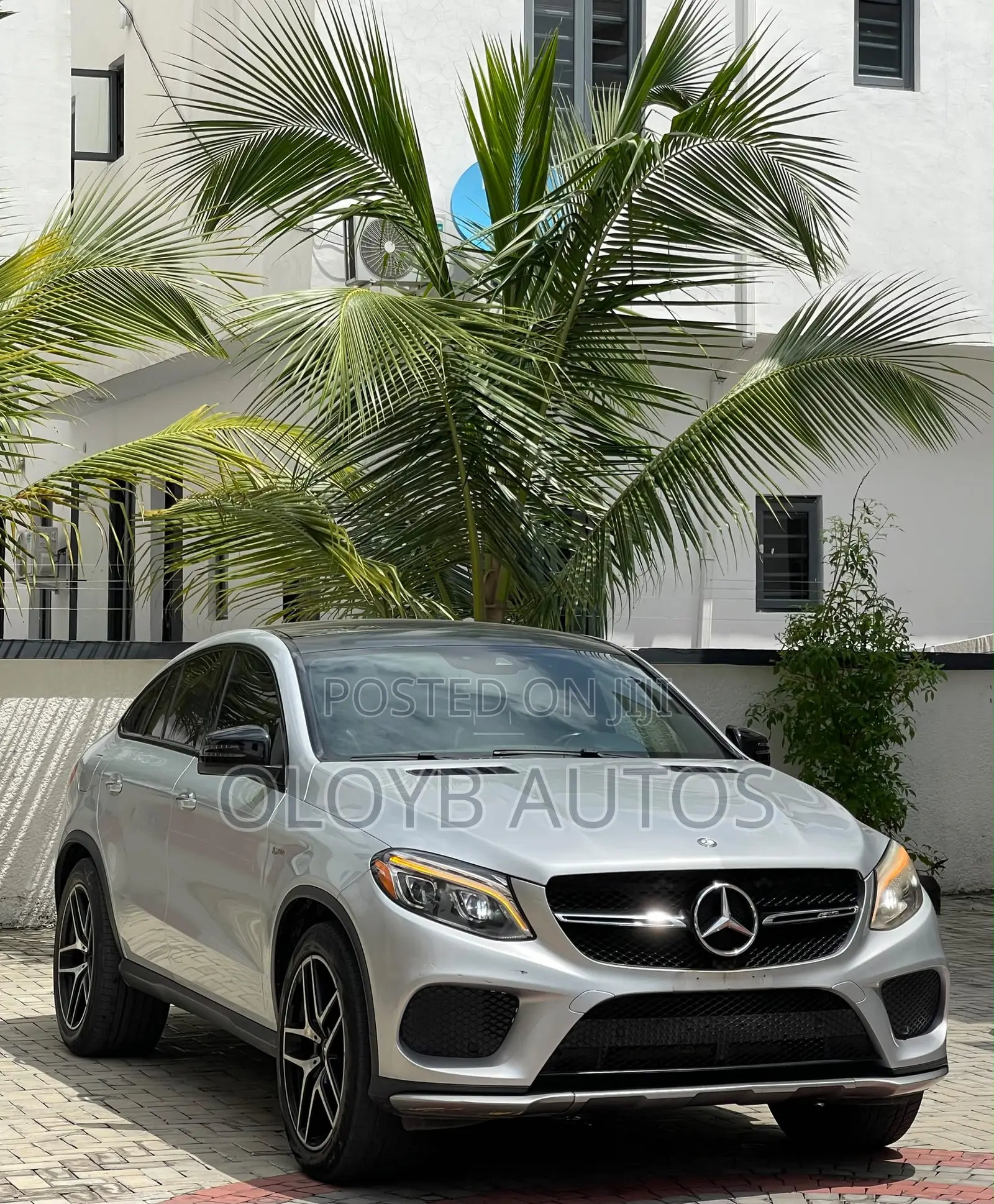Mercedes-Benz GLE-Class AMG GLE 43 4MATIC 2017 Silver