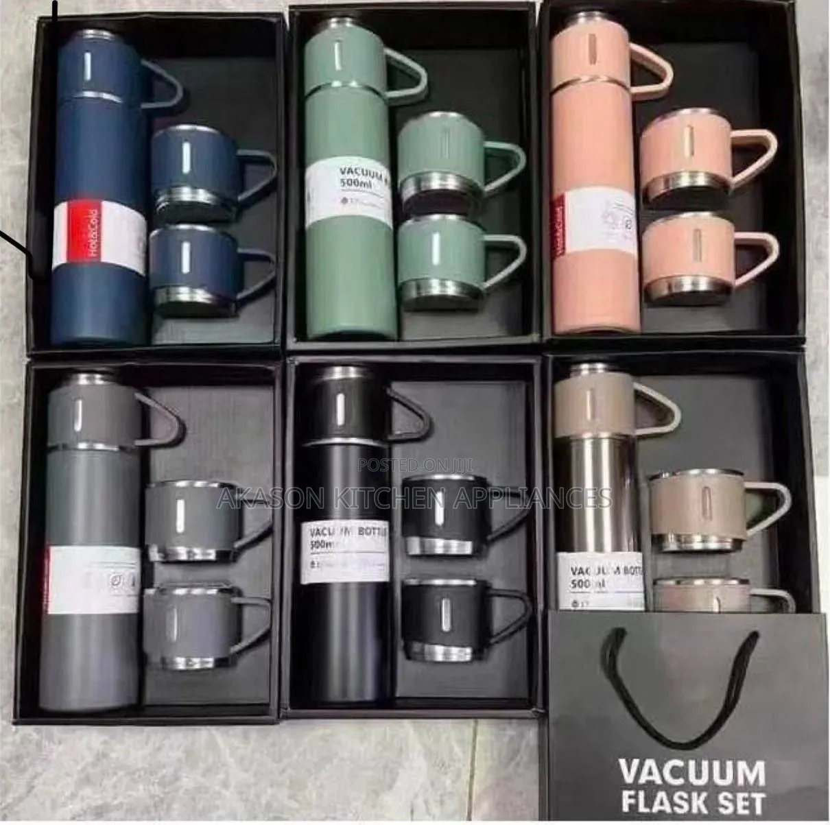 Vacuum Bottle With Cups