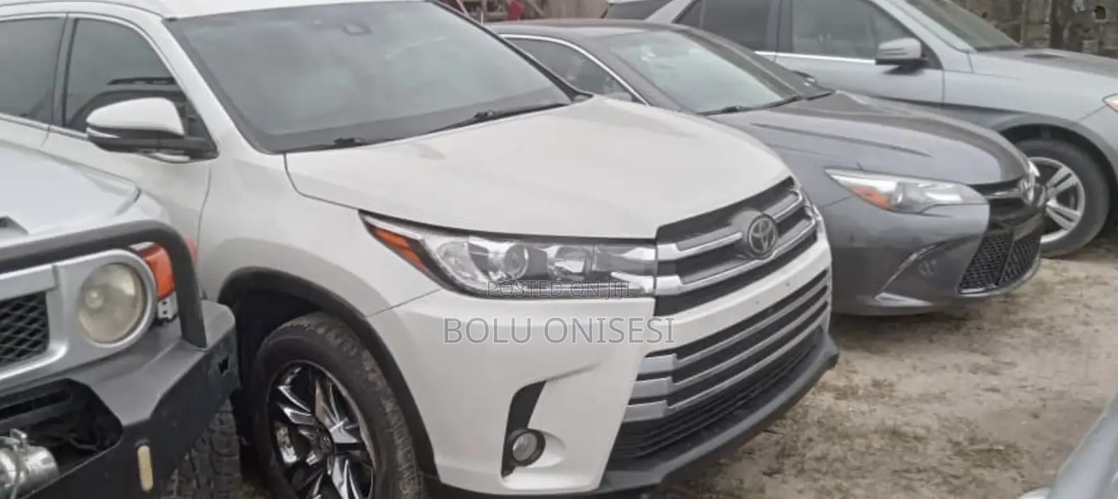 Toyota Highlander Limited Platinum 4x4 V6 (3.5L 6cyl 8A) 2017 White