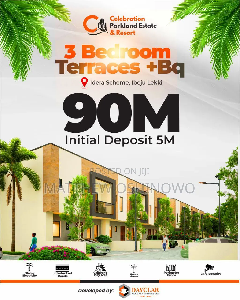 Furnished 3bdrm Bungalow in Celebration Park, Eleko for sale