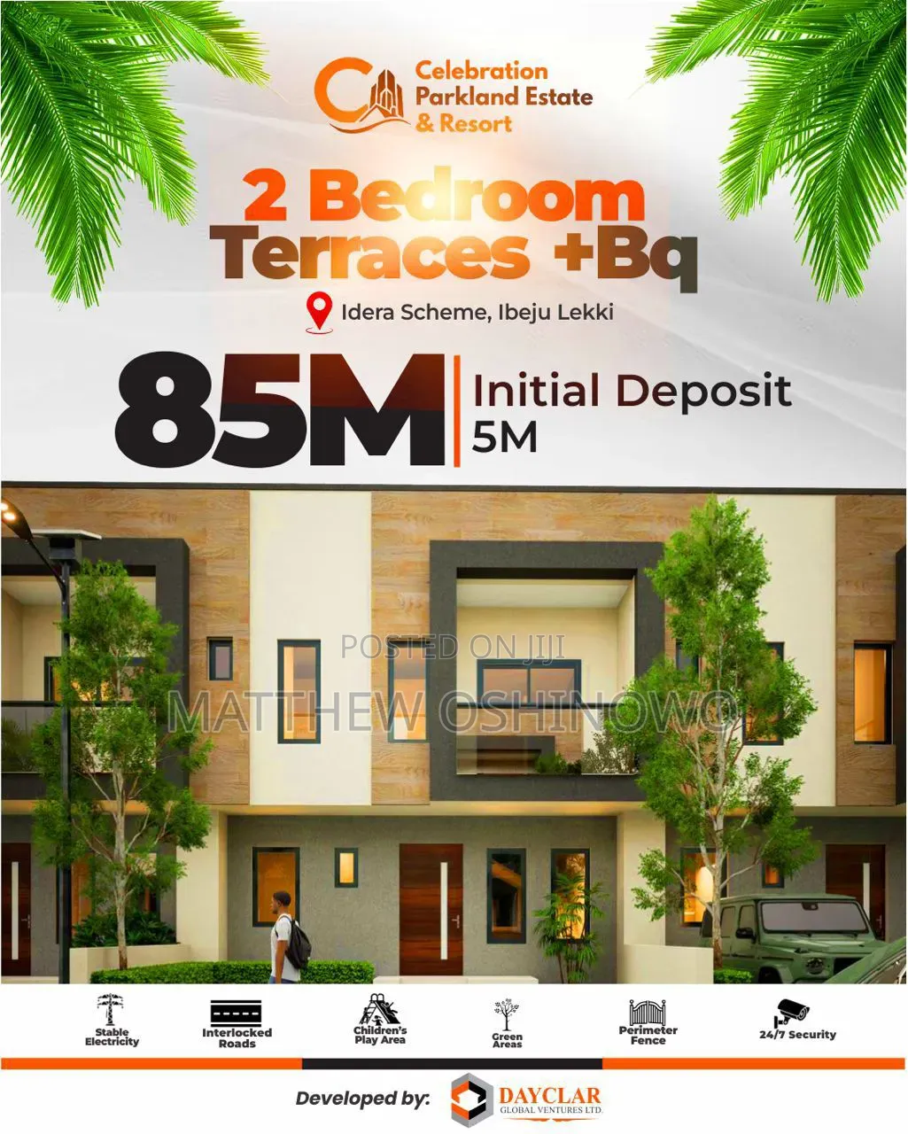 Furnished 3bdrm Bungalow in Celebration Park, Eleko for sale