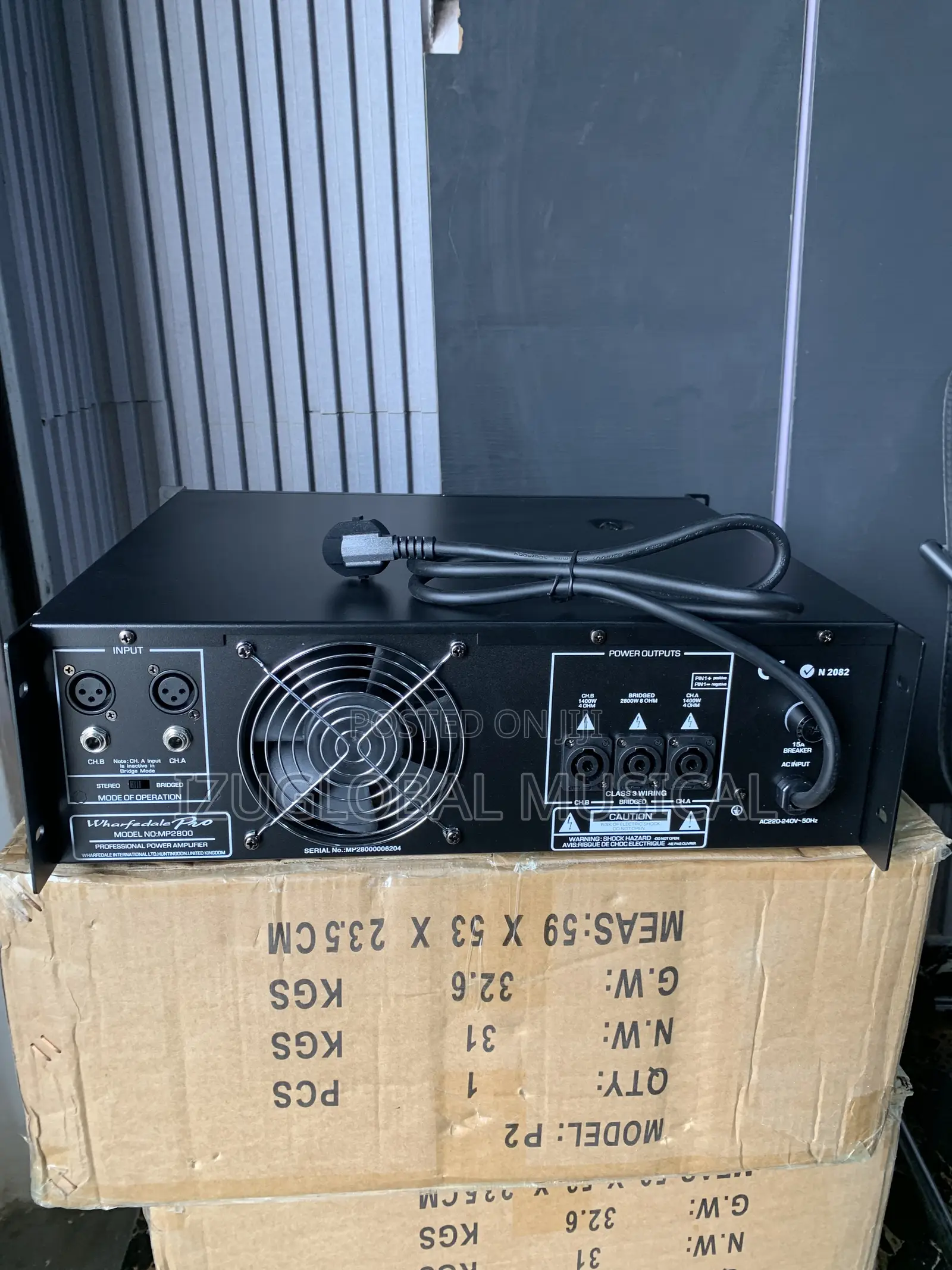 Wharfedale Mp2800 Watts Power Amplifier