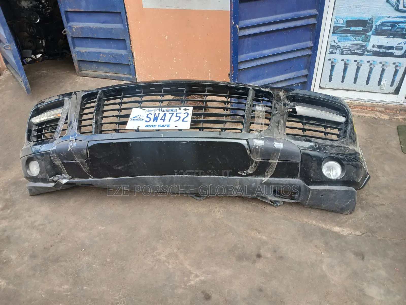 Front Turbo Bumper Porsche Cayenne 2008-2010