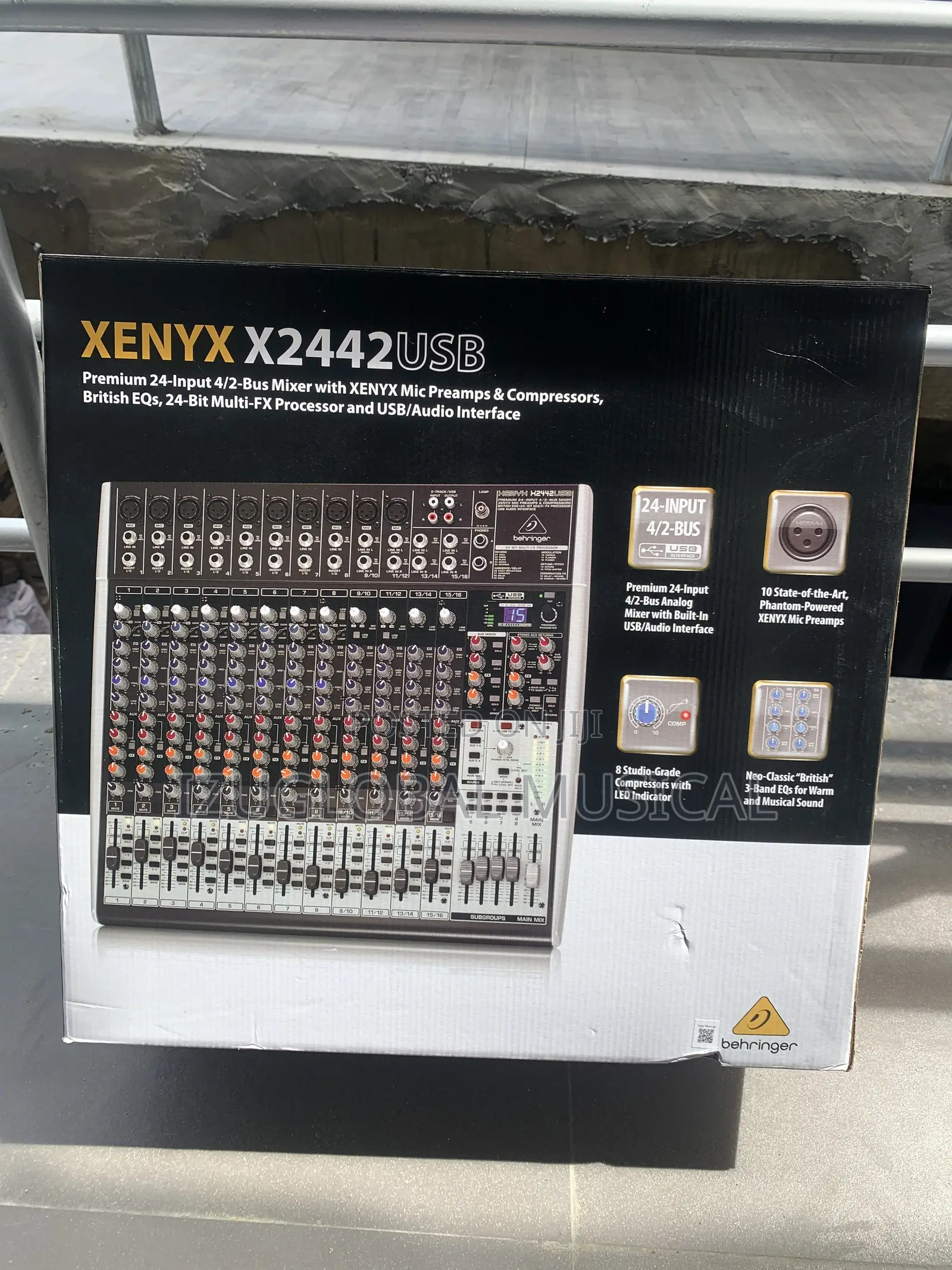 Behringer Xenyx X2442usb – 24-Input Usb Audio Mixer With Effects
