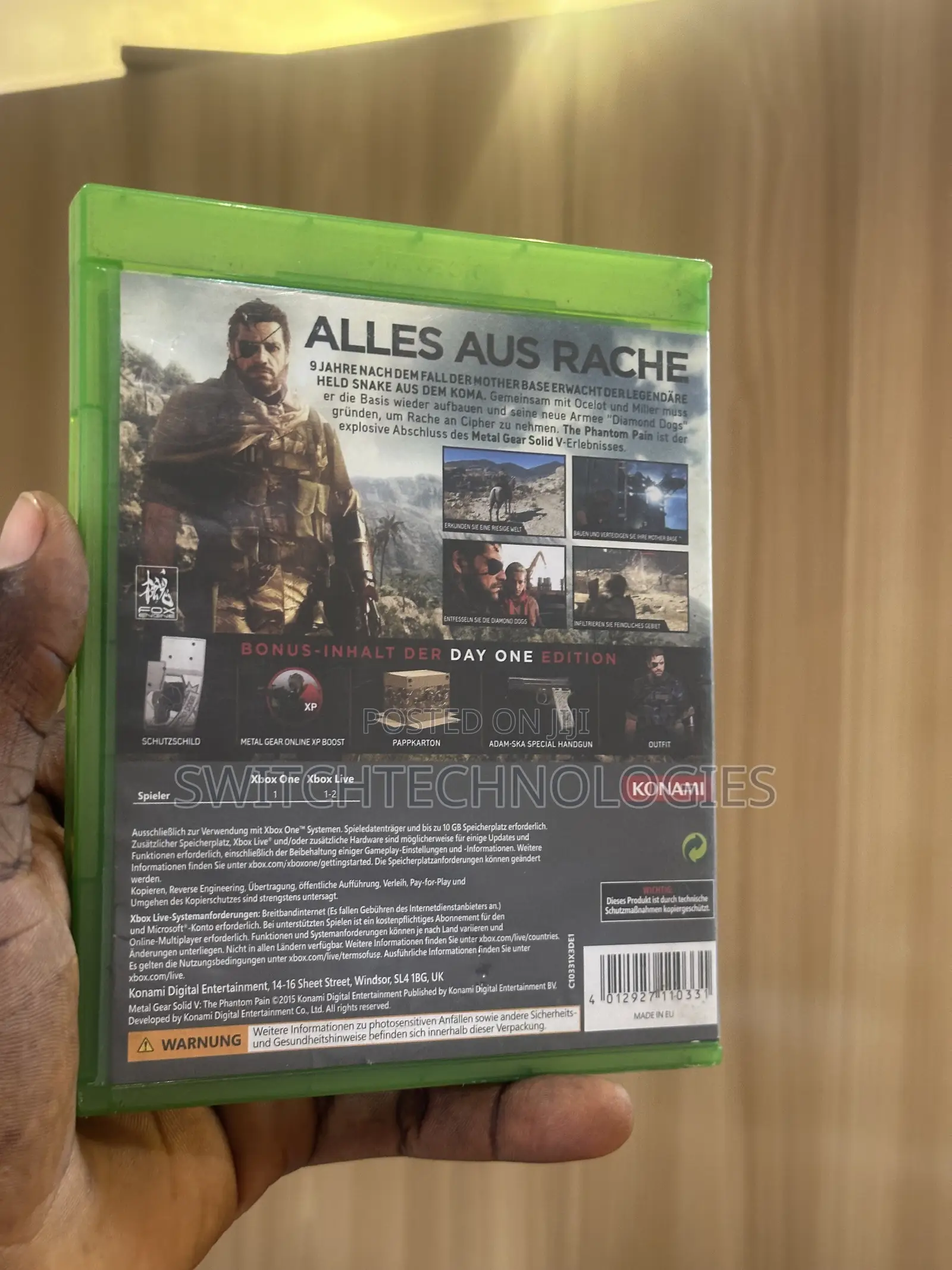 Metal Gear Solid v the Phantom Pain