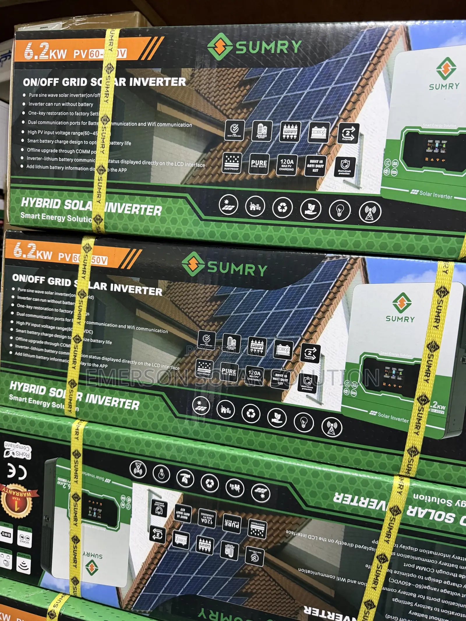 6.2kva 48v Sumry Hybrid Inverter