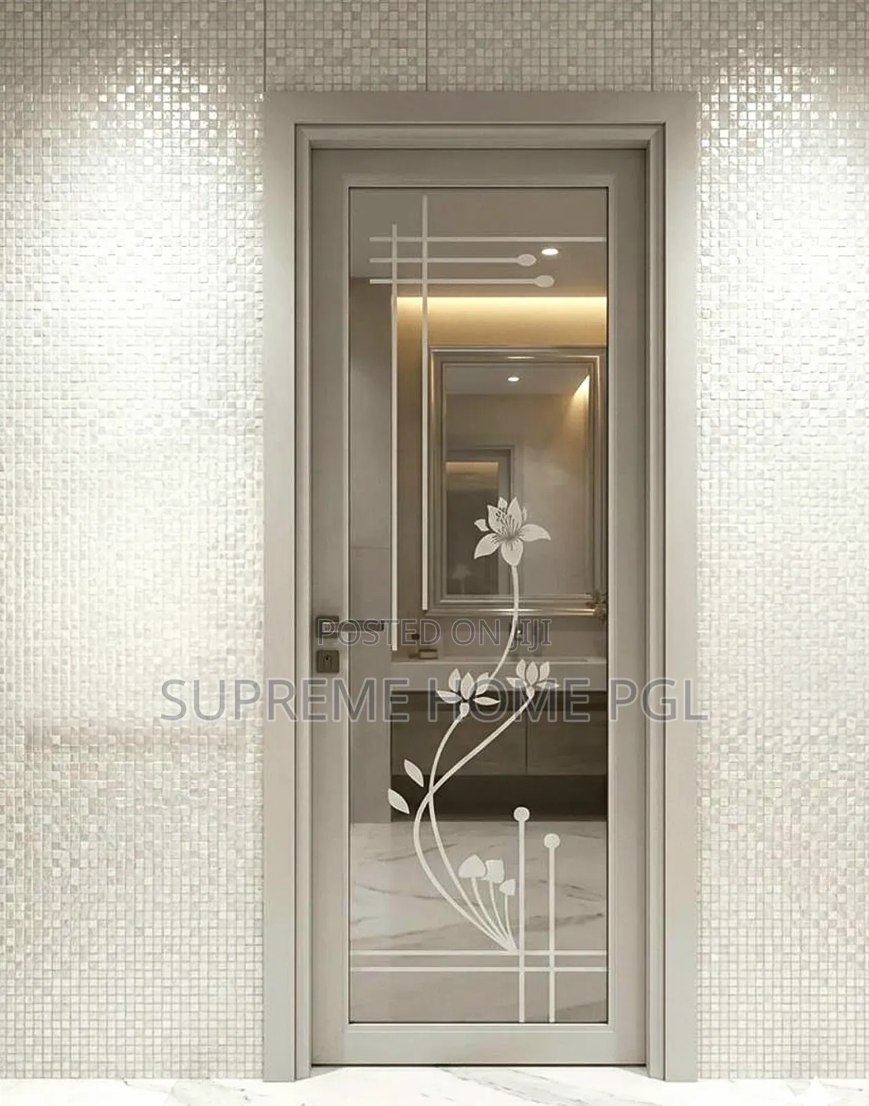 Luxury Bathroom/Toilet Door