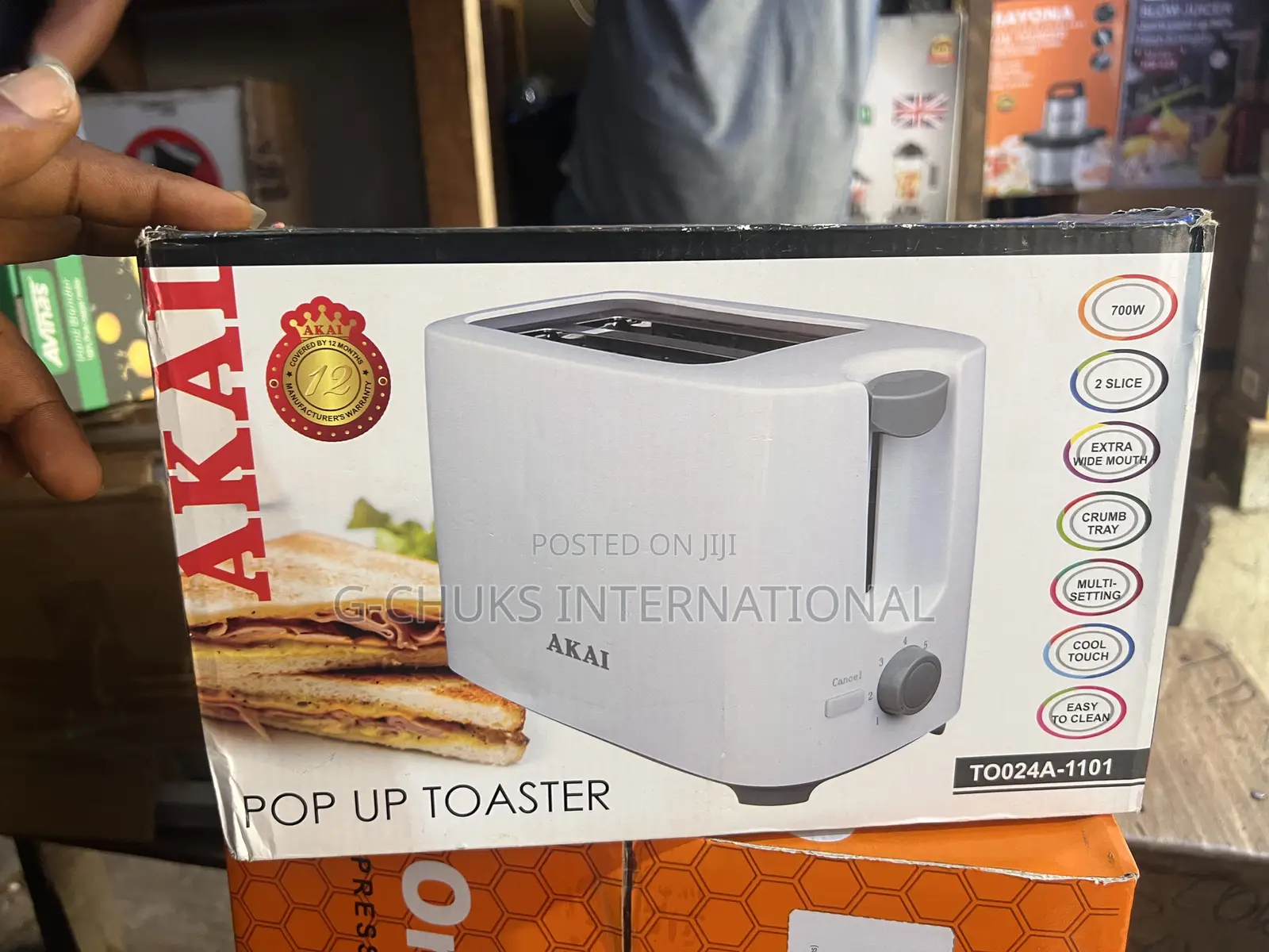 Akai Pop Up Toaster