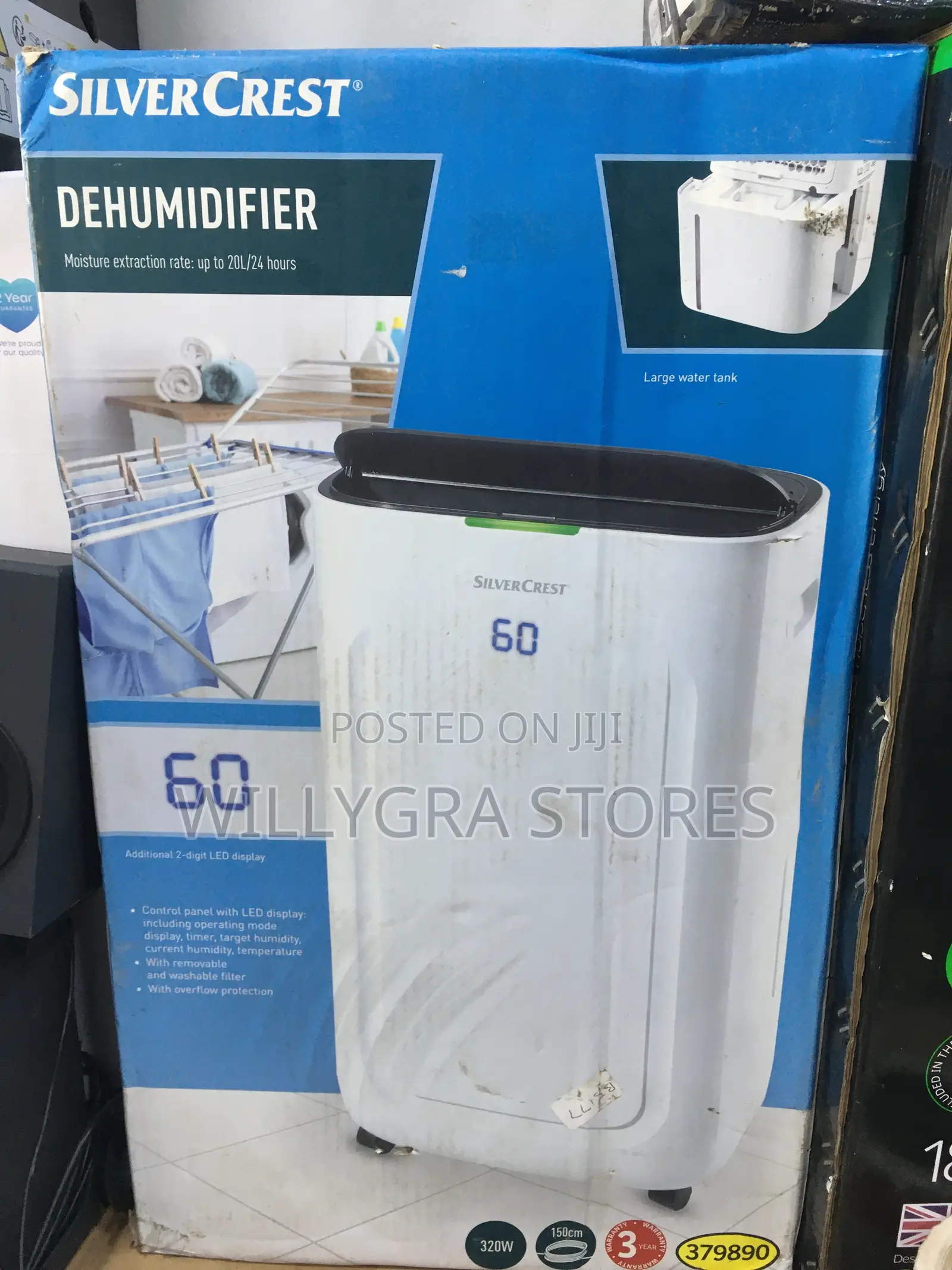Silvercrest 20l Dehumidifier
