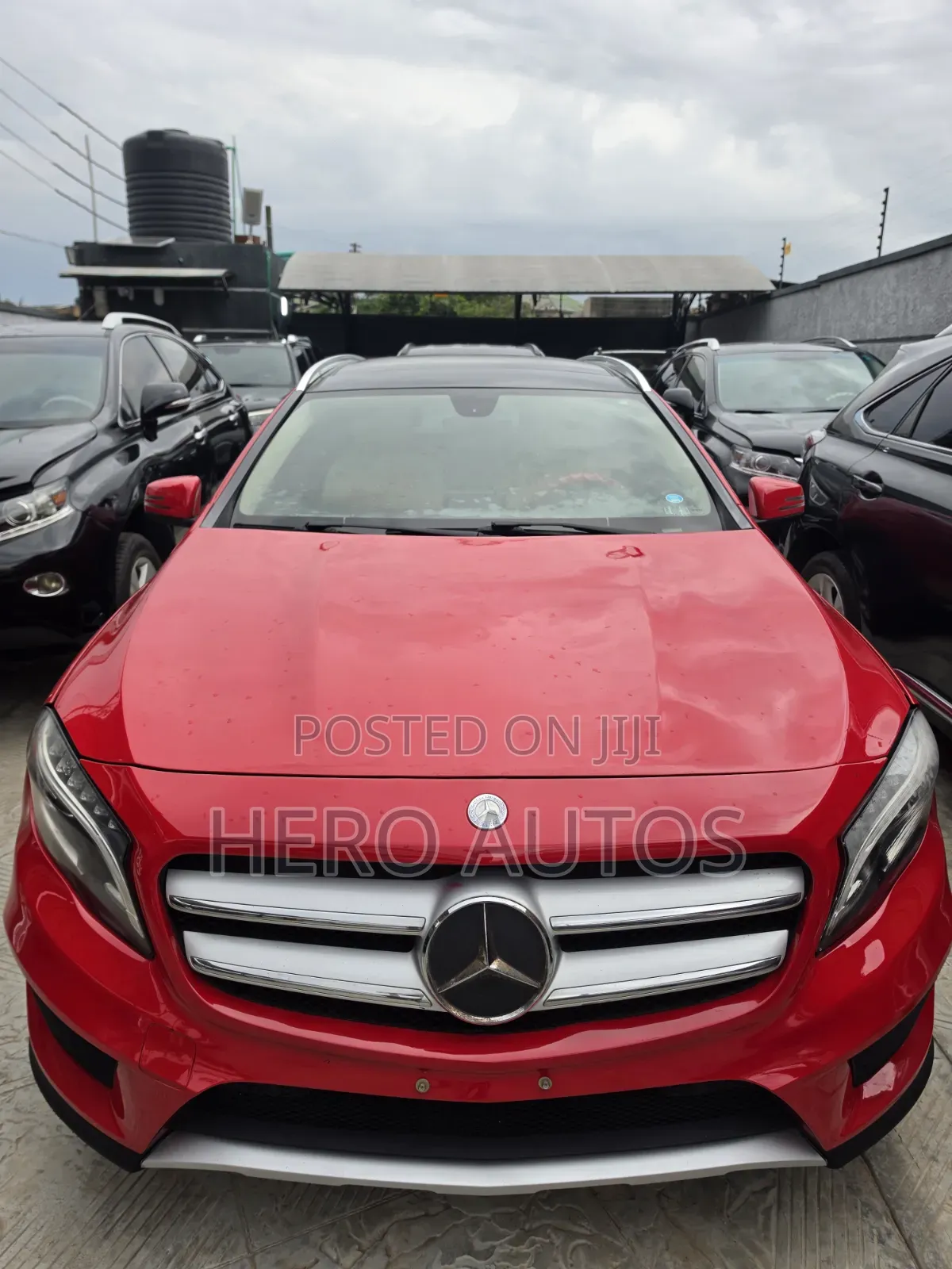 Mercedes-Benz GLA 250 2015 Red