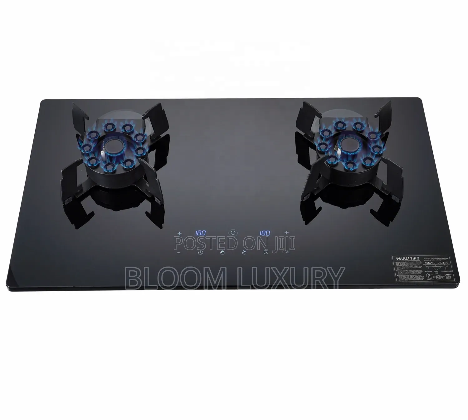 90cm Digital (Soft Touch) Flip Gas Burner