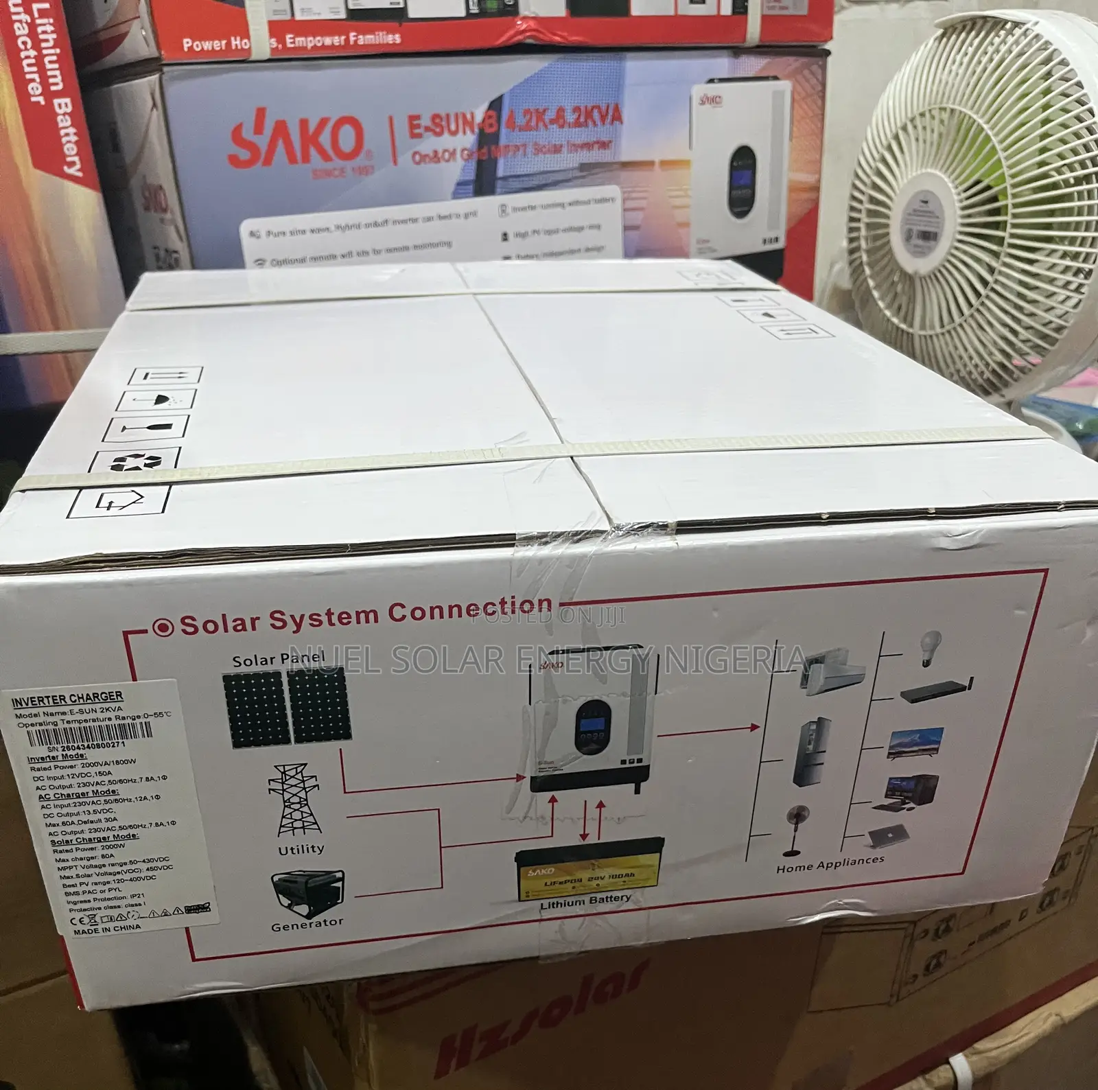 2kva Sako Hybrid Inverter 12v