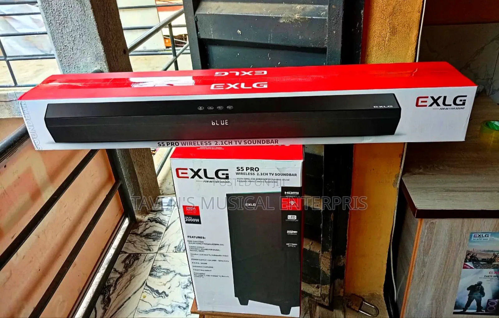 Exlg S5 Pro Wireless Soundbar