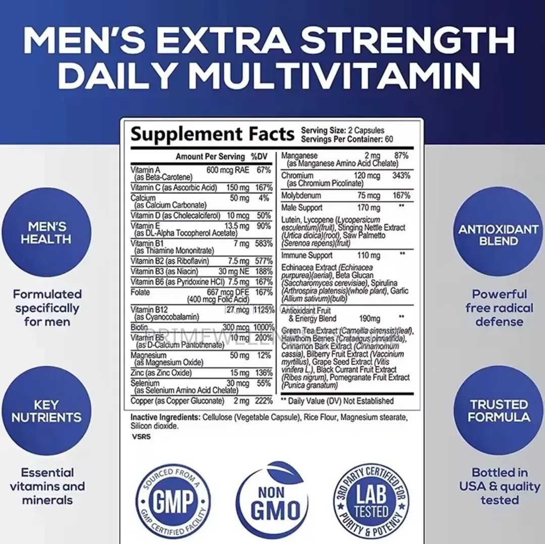 Men's Daily Multivitamins