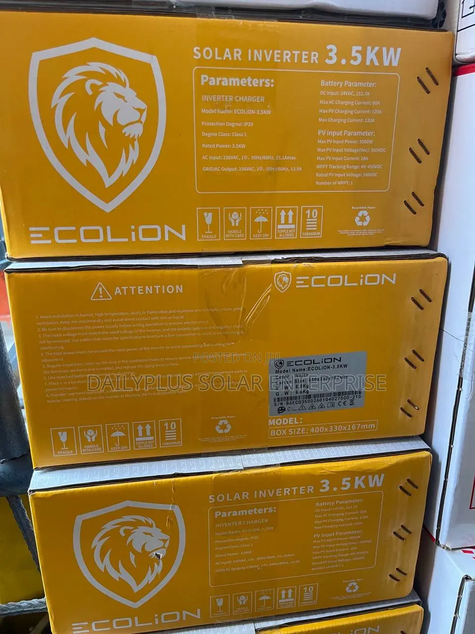 Ecolion 3.5kva 24v Hybrid Solar Inverter