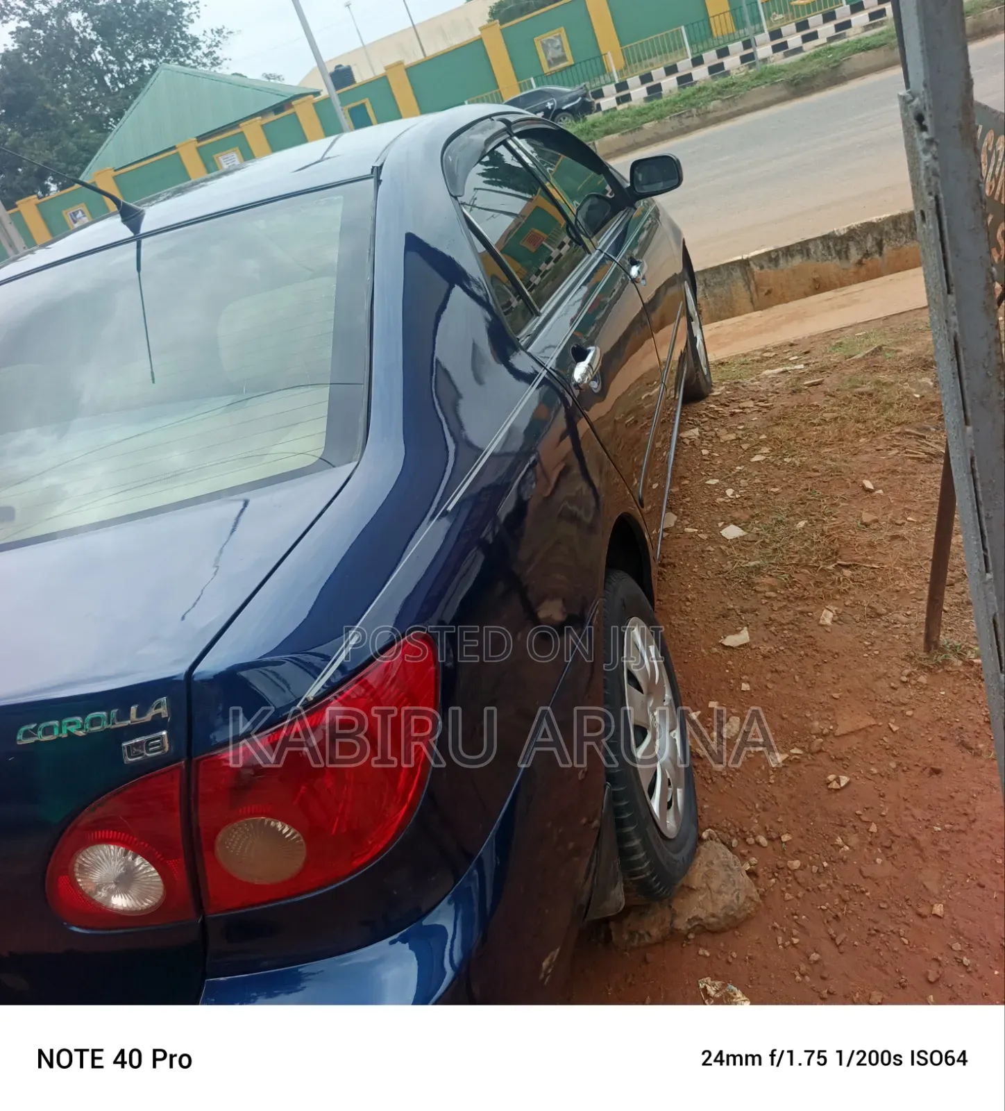 Toyota Corolla 2002 Blue