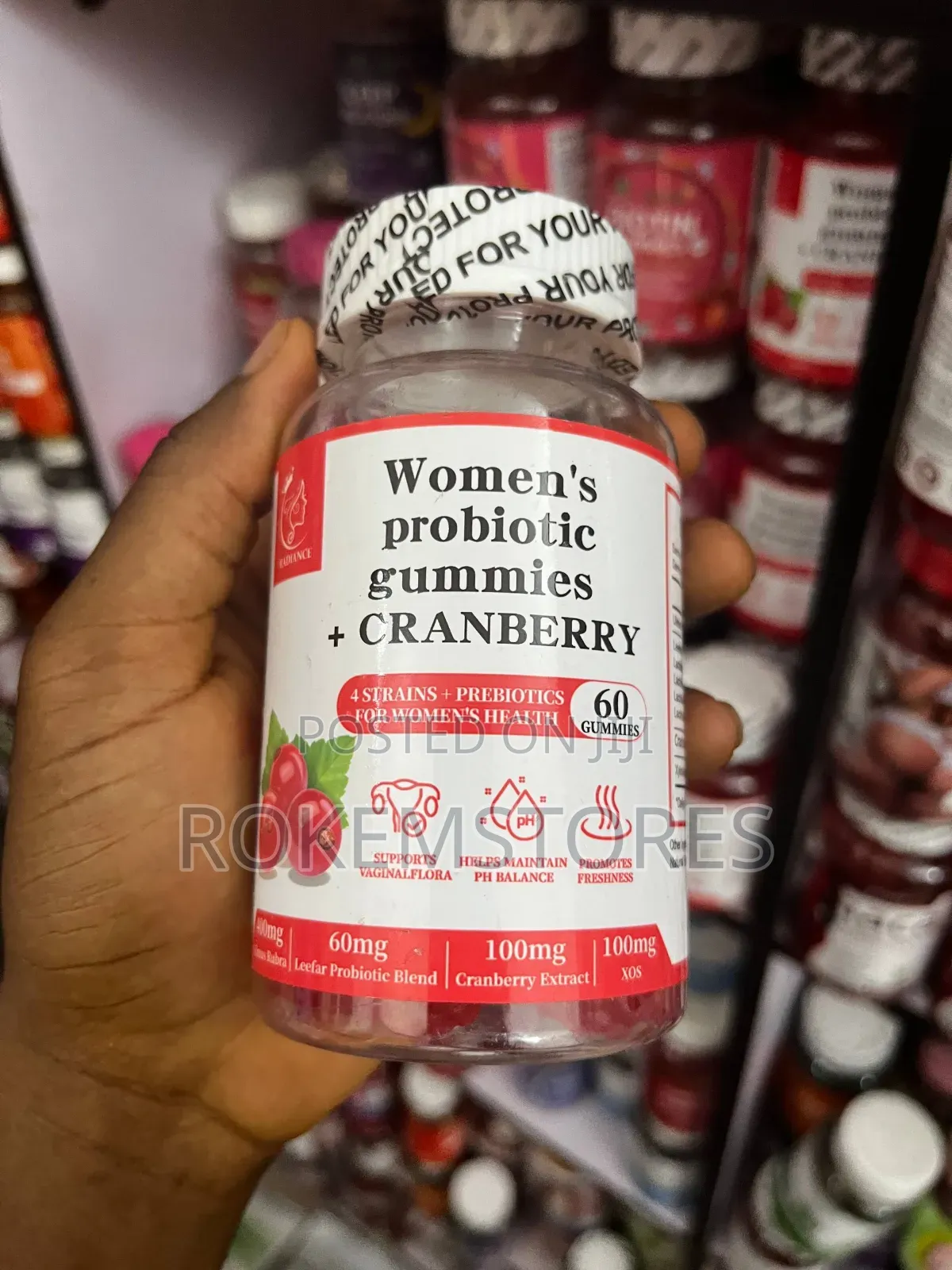 Women's Probiotics Gummies + Cranberry