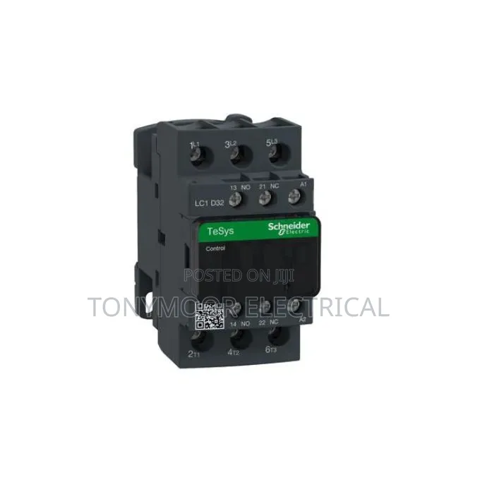 Schneider Tesys D Lc1d32 3-Pole Contactor,