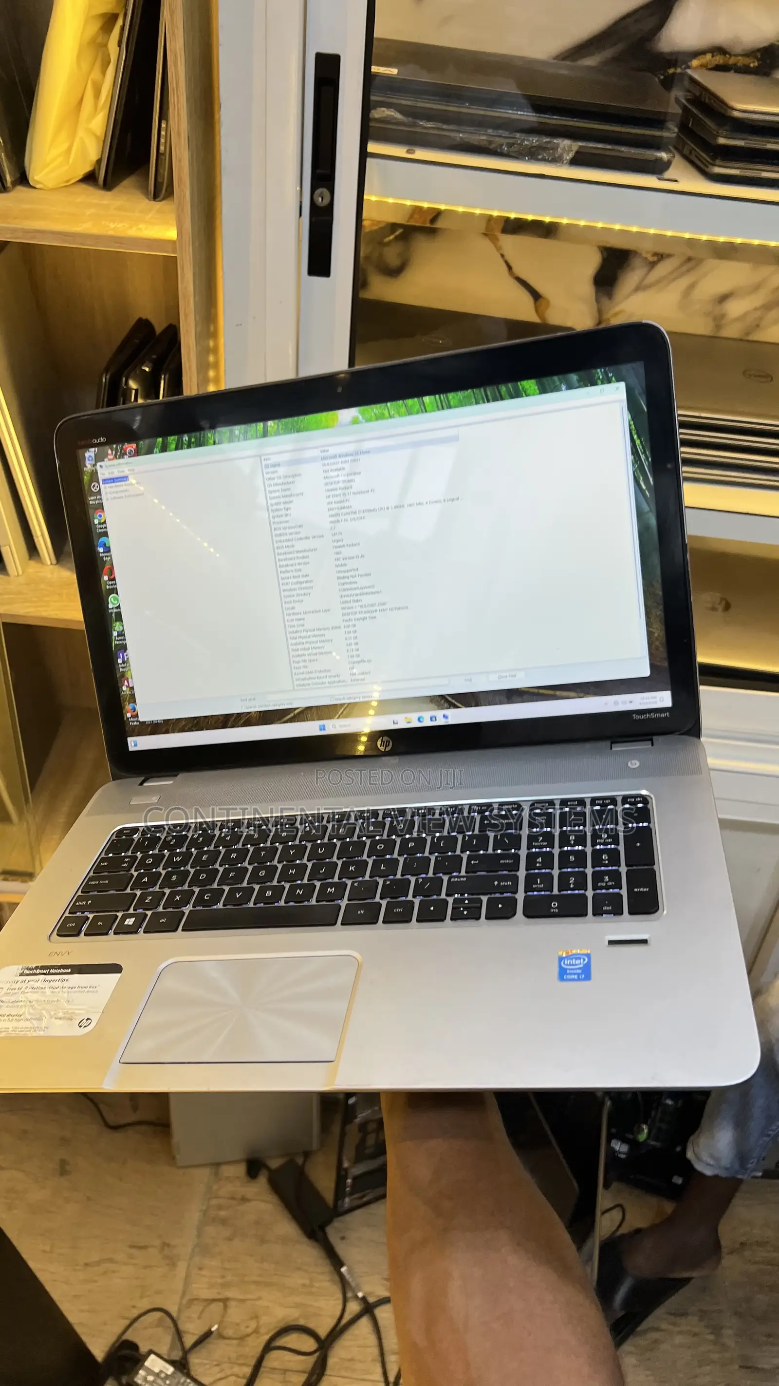 Laptop HP Envy 17 8GB Intel Core i7 HDD 640GB