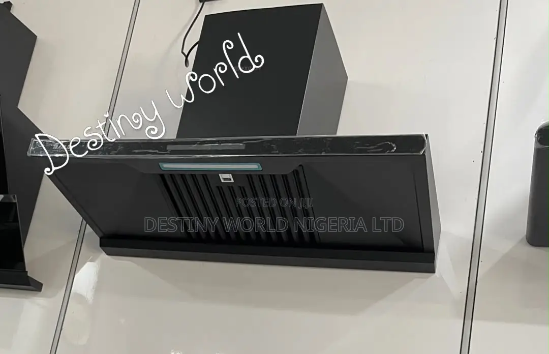 Black Kitchen Extractor (Range Hood)