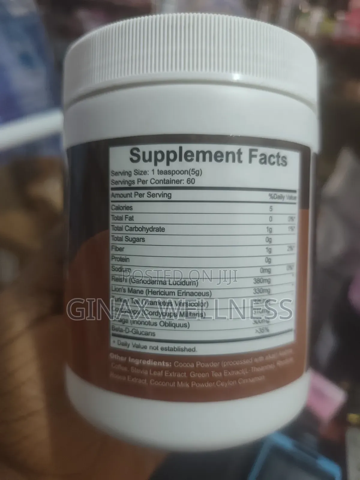 Mushroom Coffee Blend Powder for Cognition, Energy, and Memory (300g)