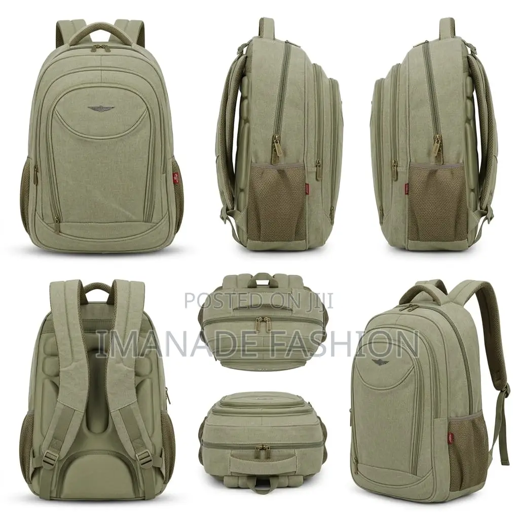 Kilopower Laptop Backpack – Olive Green