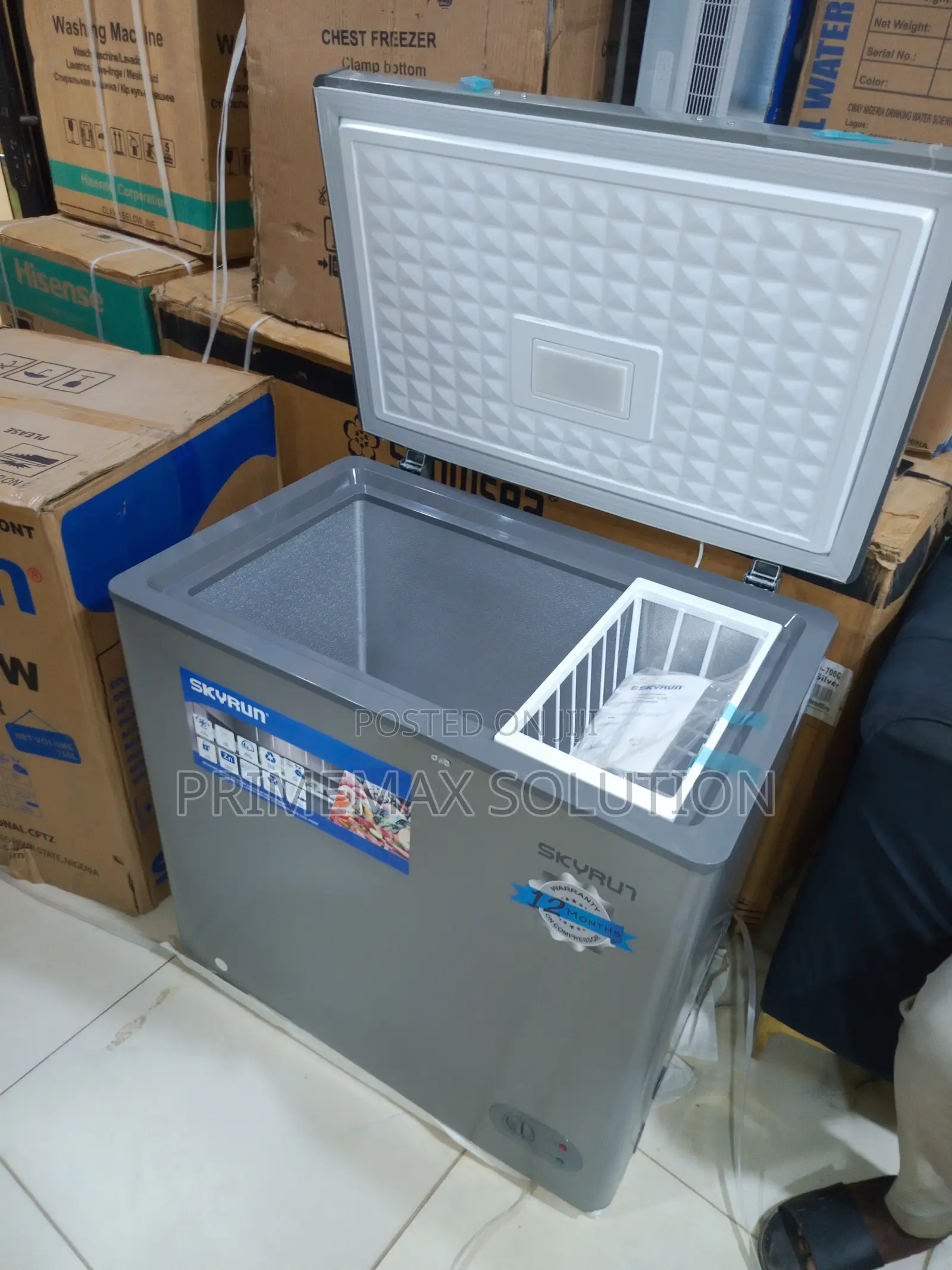 Skyrun 155l Low-Power Chest Freezer – Slash Your Bills