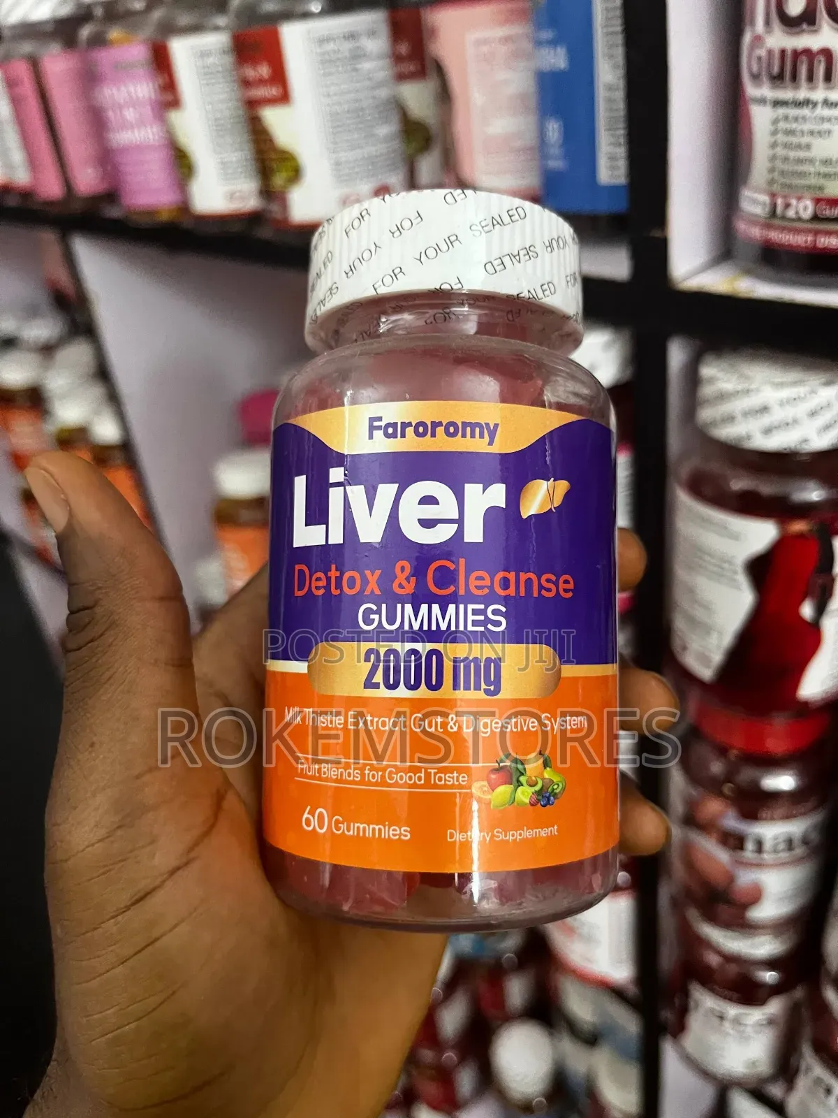 Faroromy Liver Detox Cleanse Gummies