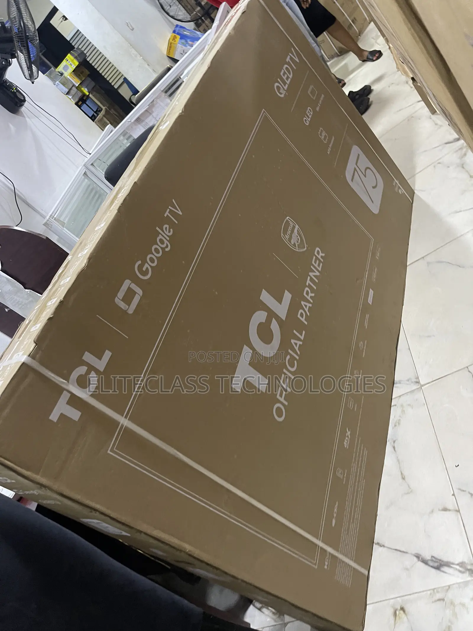 TCL Large Screen 75 Inch Qled Tv