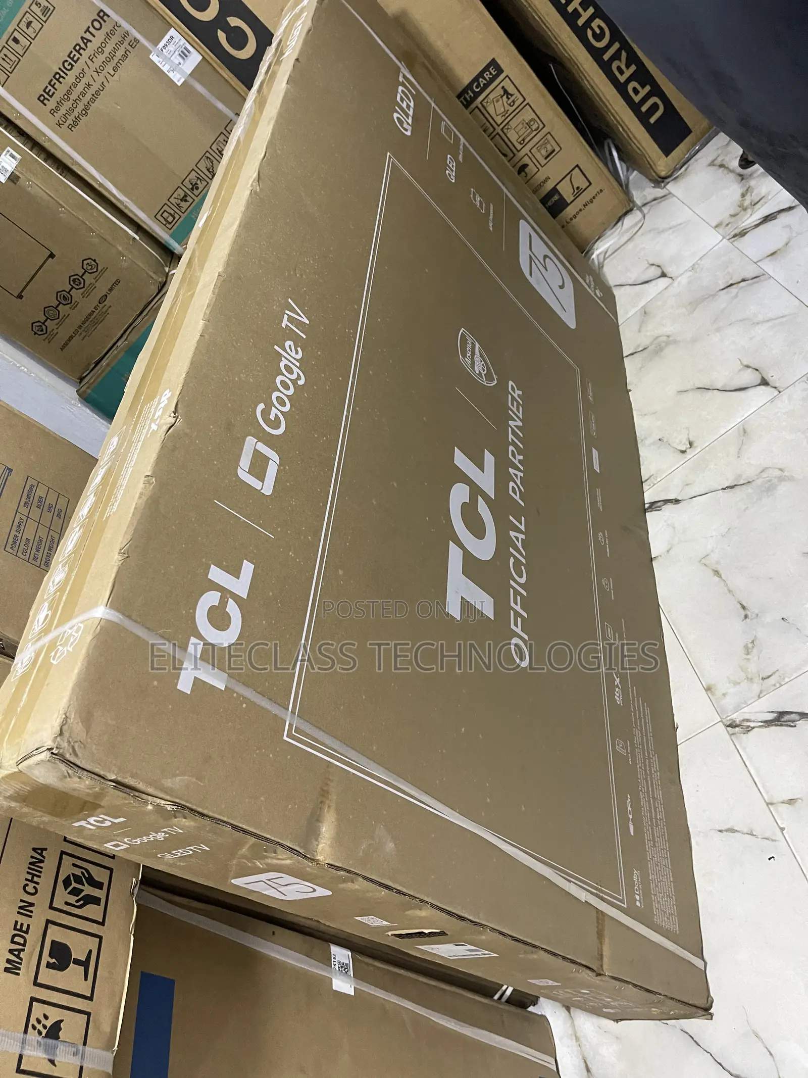 TCL Qled Television With Smart Features 75"