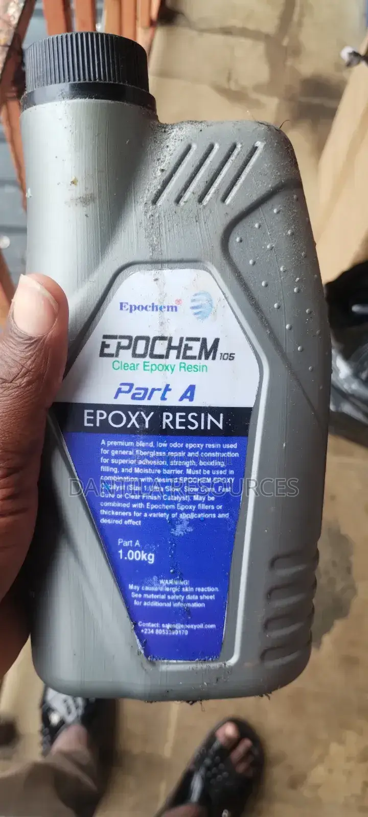 Clear Epoxy Resin Epochem 105 Catalyst (Part a and B)